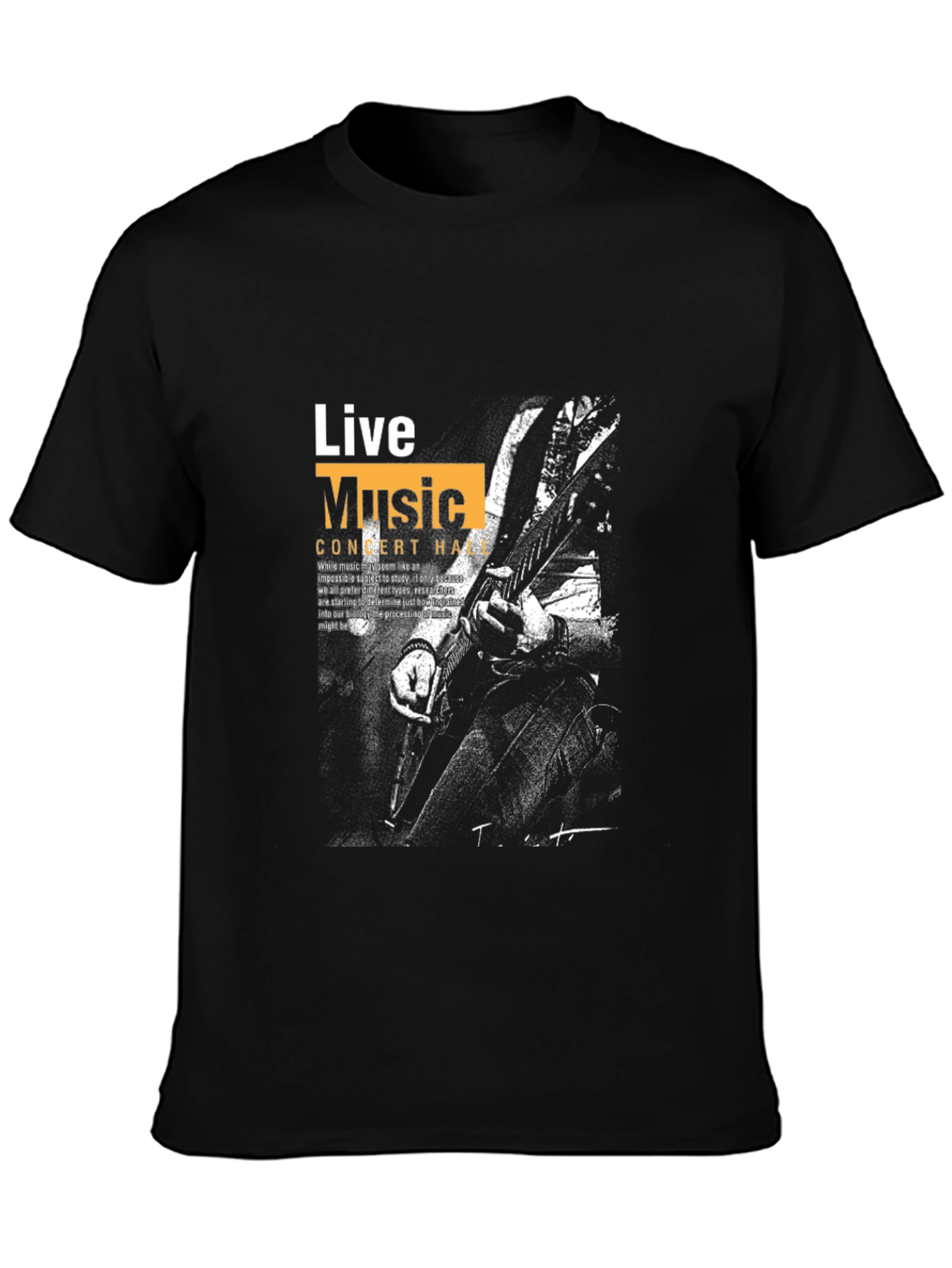 Live Music Concert Graphic T-Shirt