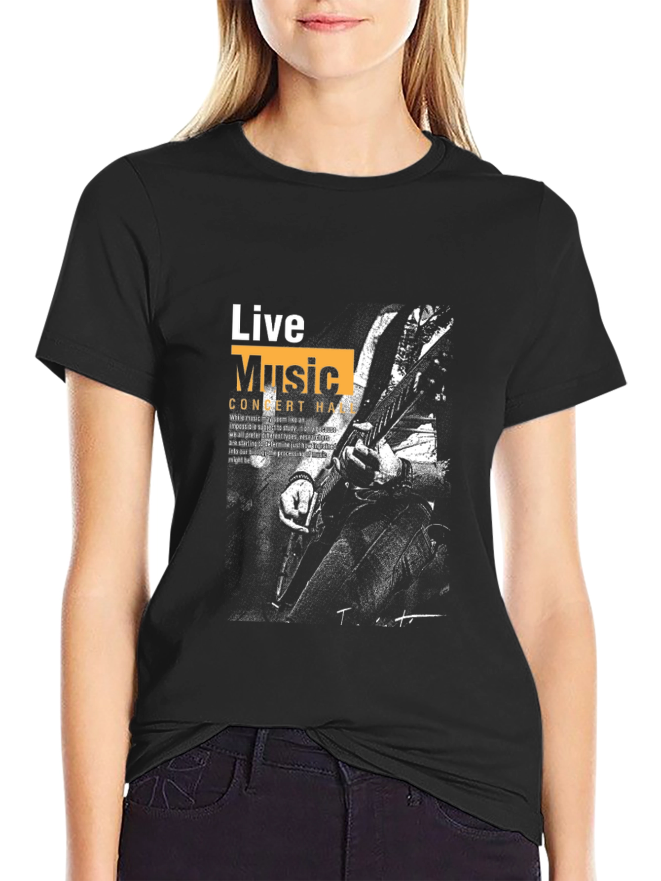 Live Music Concert Graphic T-Shirt