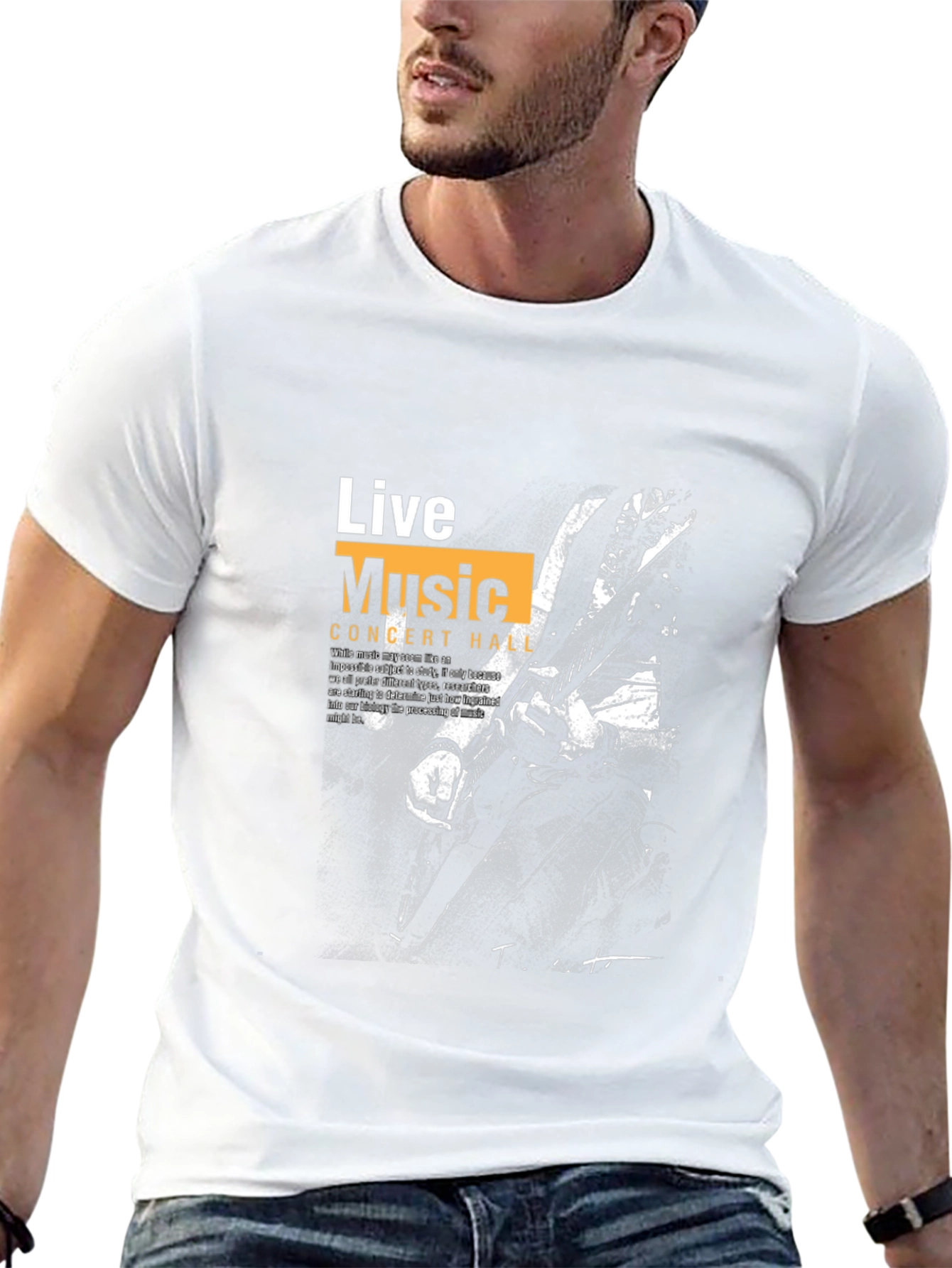 Live Music Concert Graphic T-Shirt