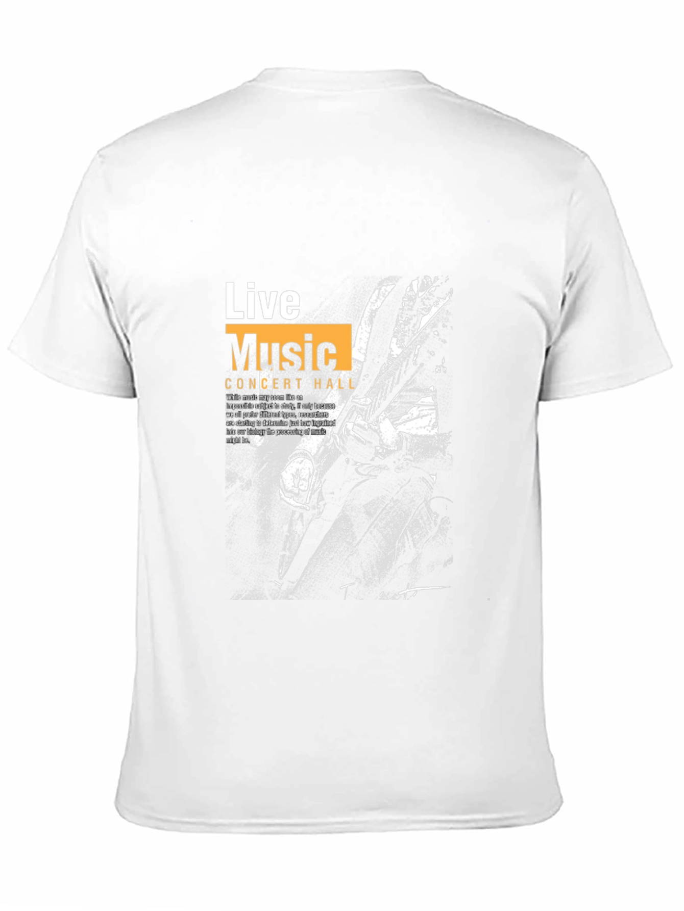 Live Music Concert Graphic T-Shirt