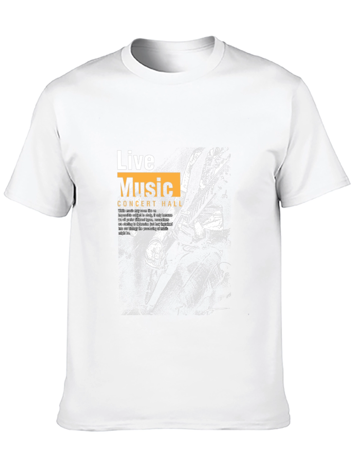 Live Music Concert Graphic T-Shirt