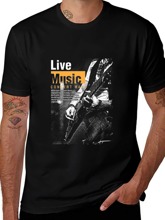 Live Music Concert Graphic T-Shirt