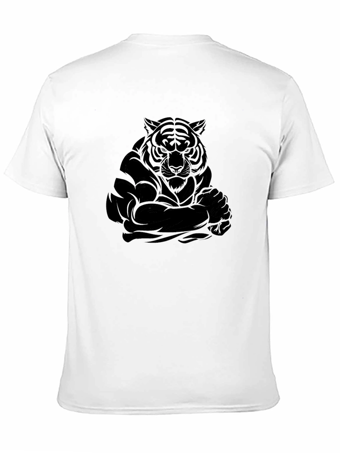 Black Tiger Graphic T-Shirt