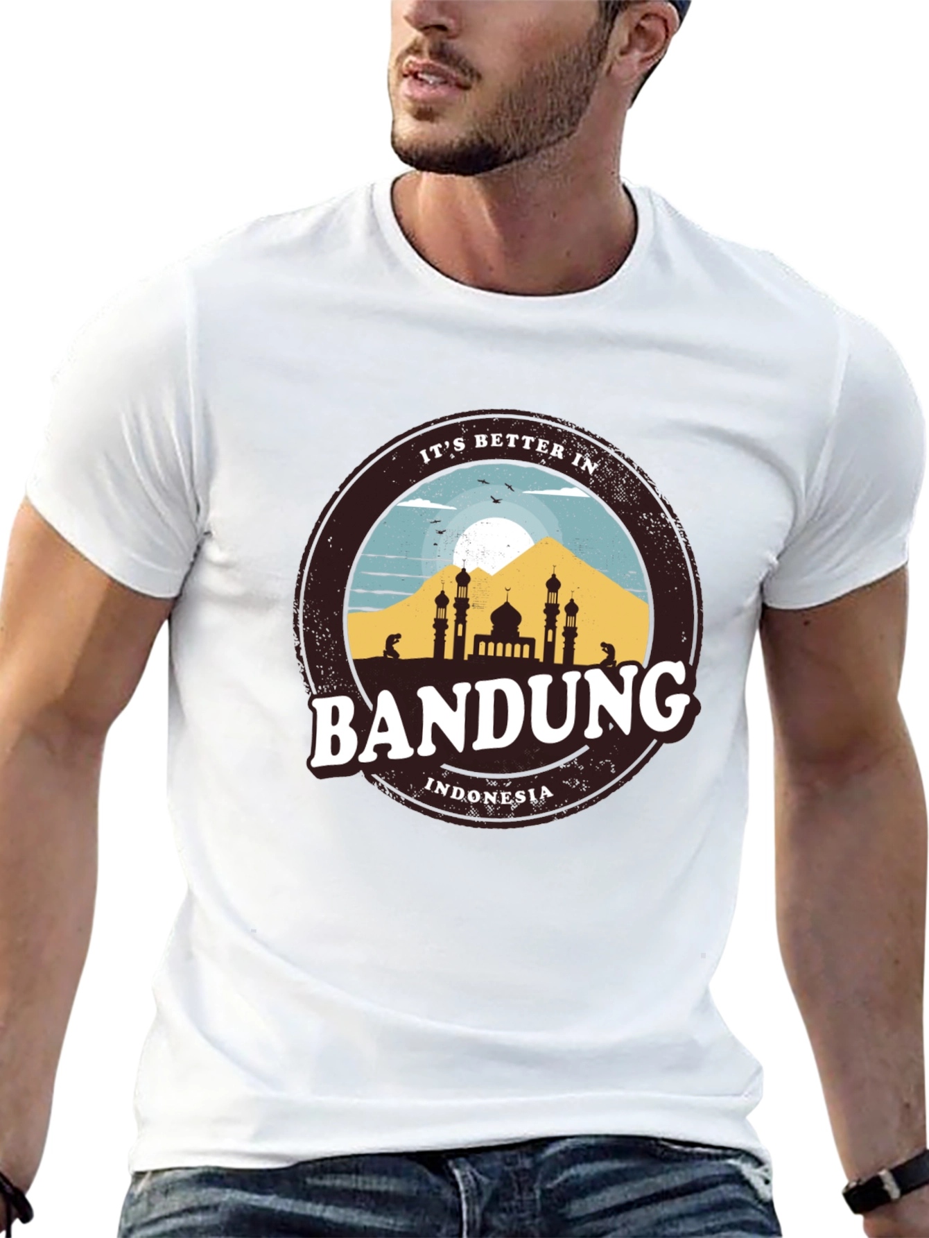 Bandung Indonesia T-Shirt - Its Better In...