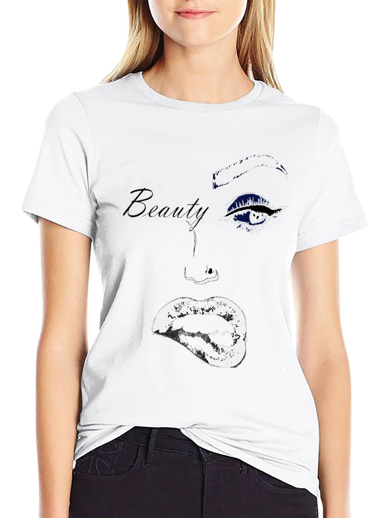 Beauty Portrait Graphic Tee