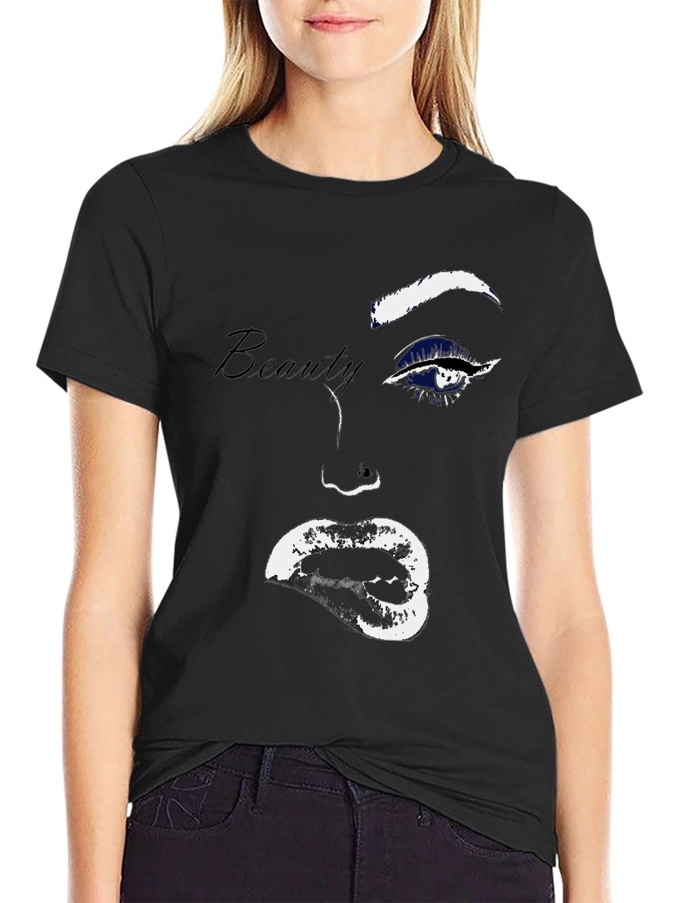Beauty Portrait Graphic Tee