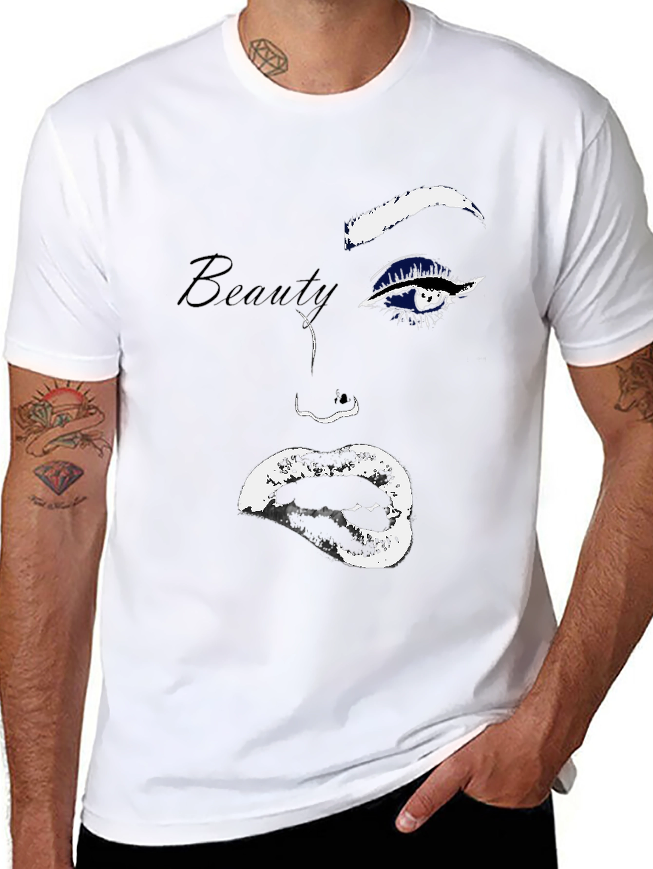 Beauty Portrait Graphic Tee