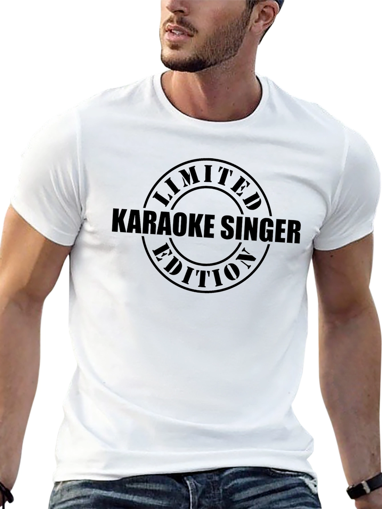 Karaoke Singer Limited Edition Black T-Shirt