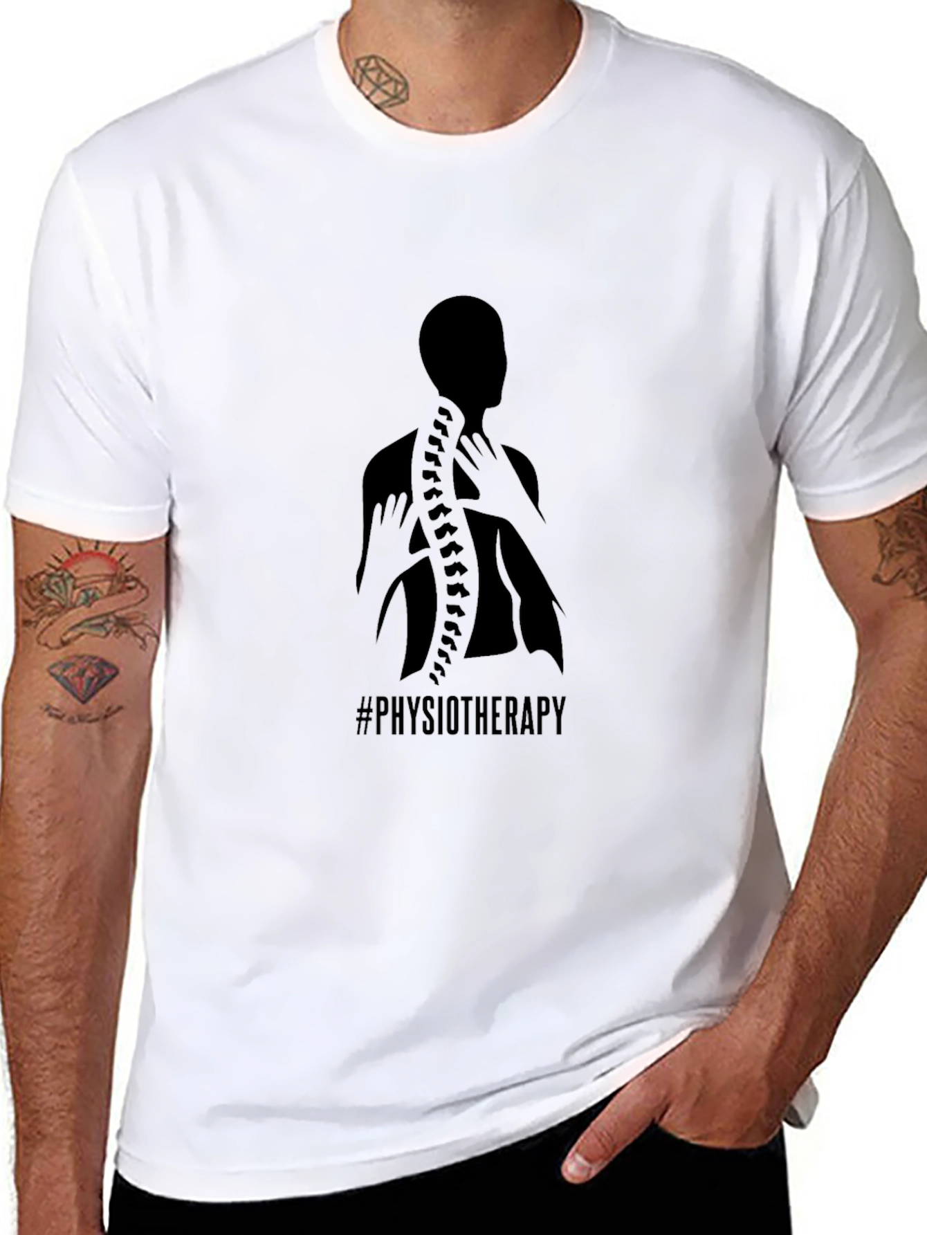 Chiropractor Therapy T-Shirt - Spine Adjustment