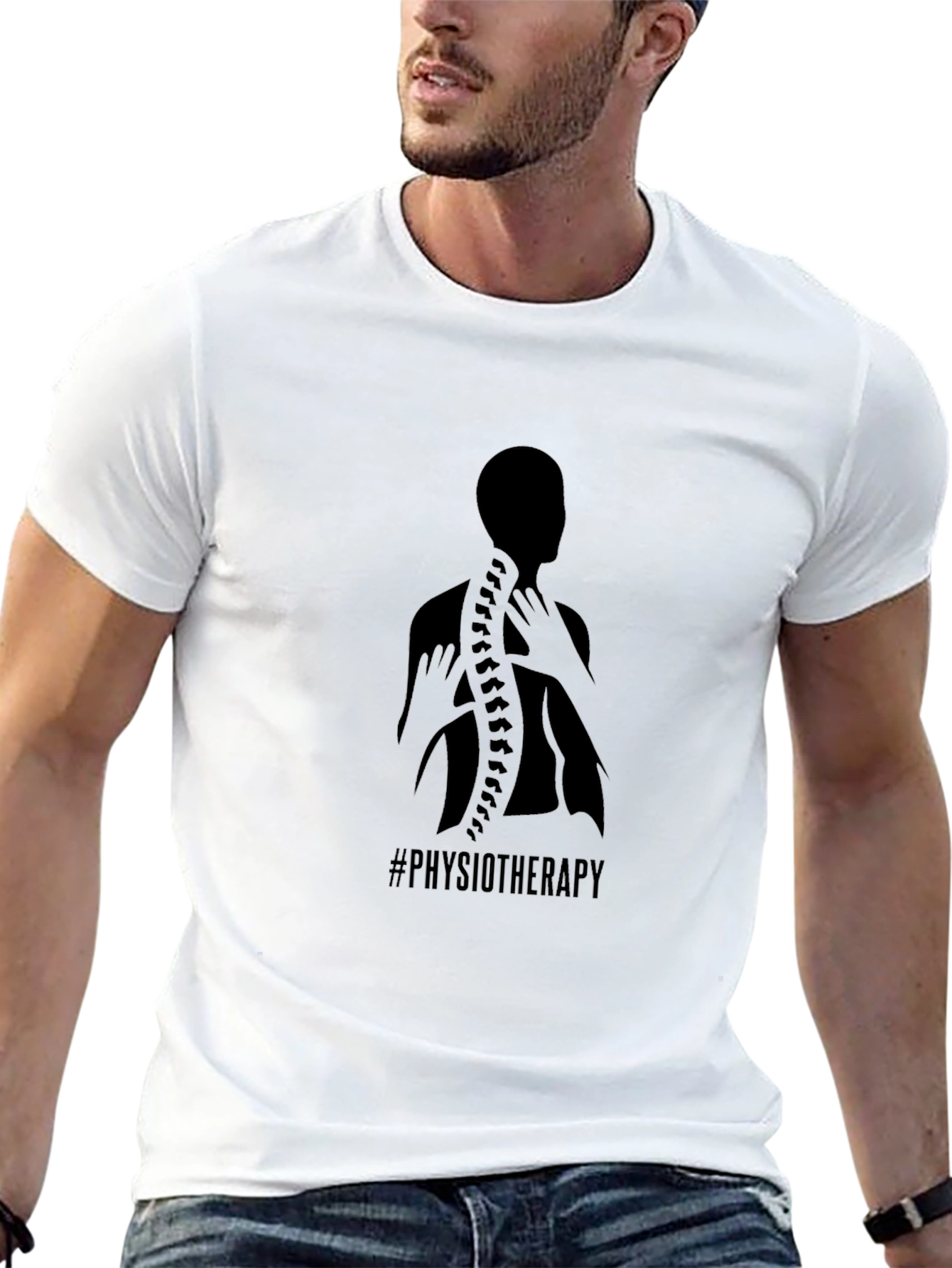 Chiropractor Therapy T-Shirt - Spine Adjustment