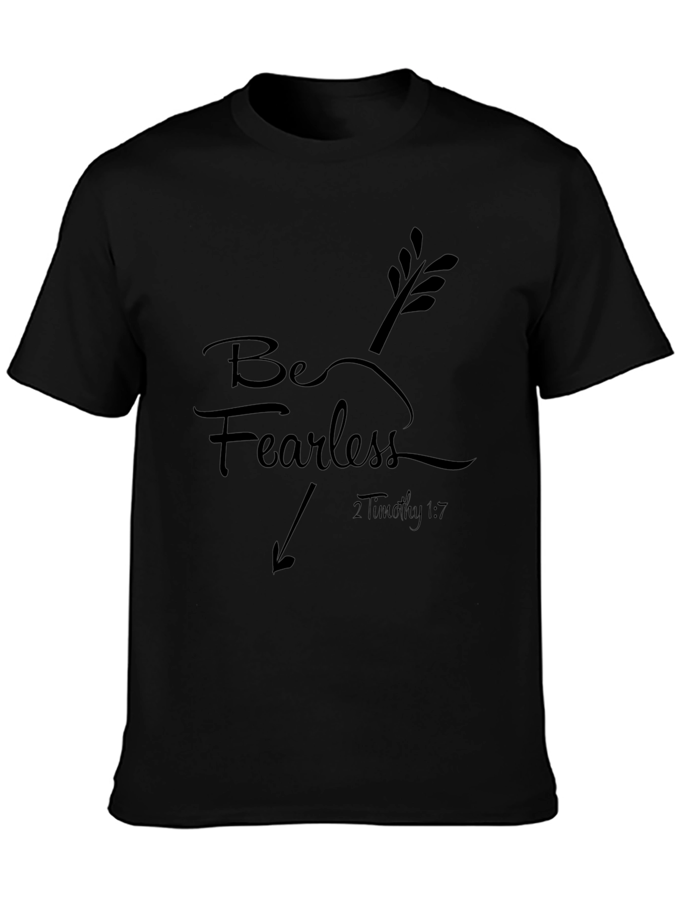 Be Fearless Graphic Tee - Christian Apparel