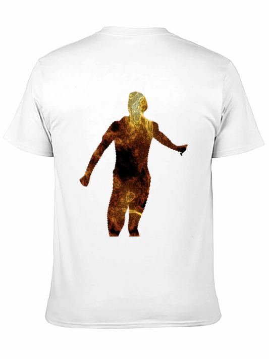 Abstract Silhouette Graphic Tee