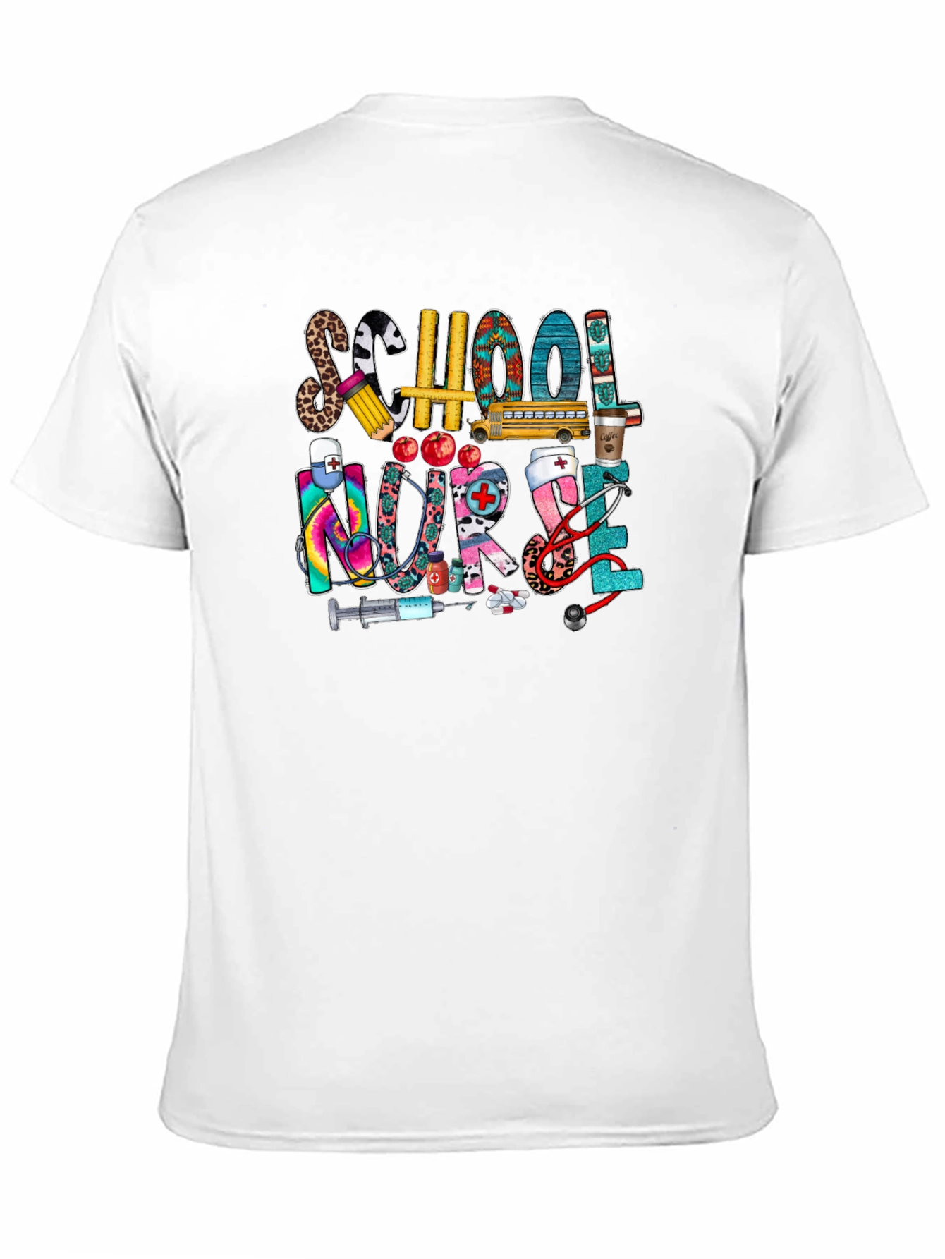 School Nurse Graphic T-Shirt