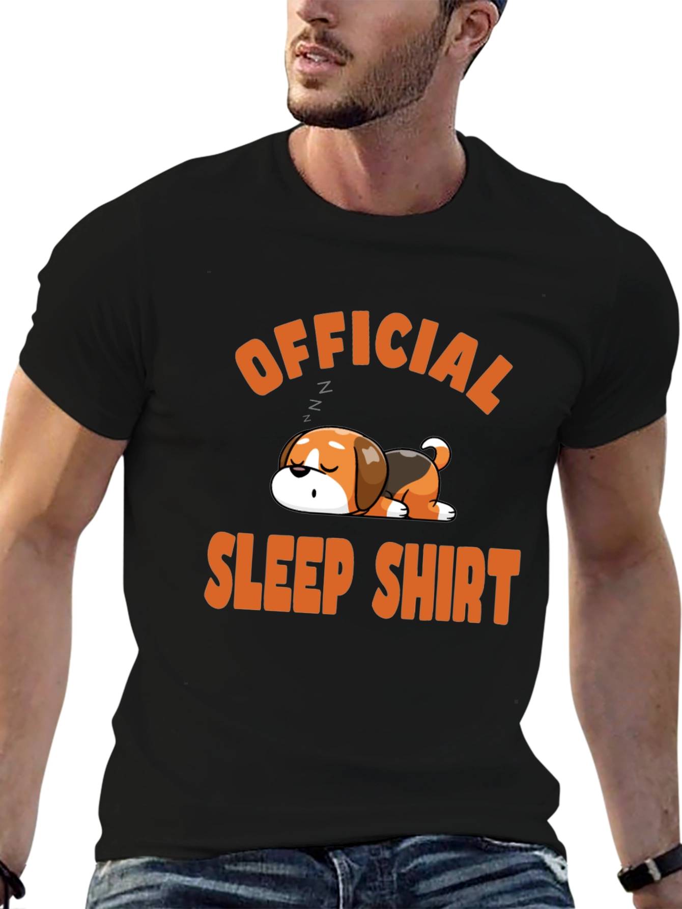 Official Sleep Shirt - Cute Beagle Graphic Tee