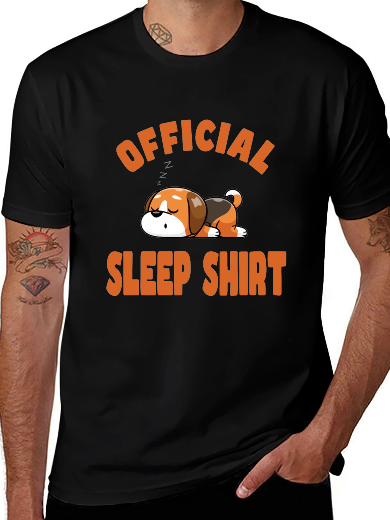 Official Sleep Shirt - Cute Beagle Graphic Tee