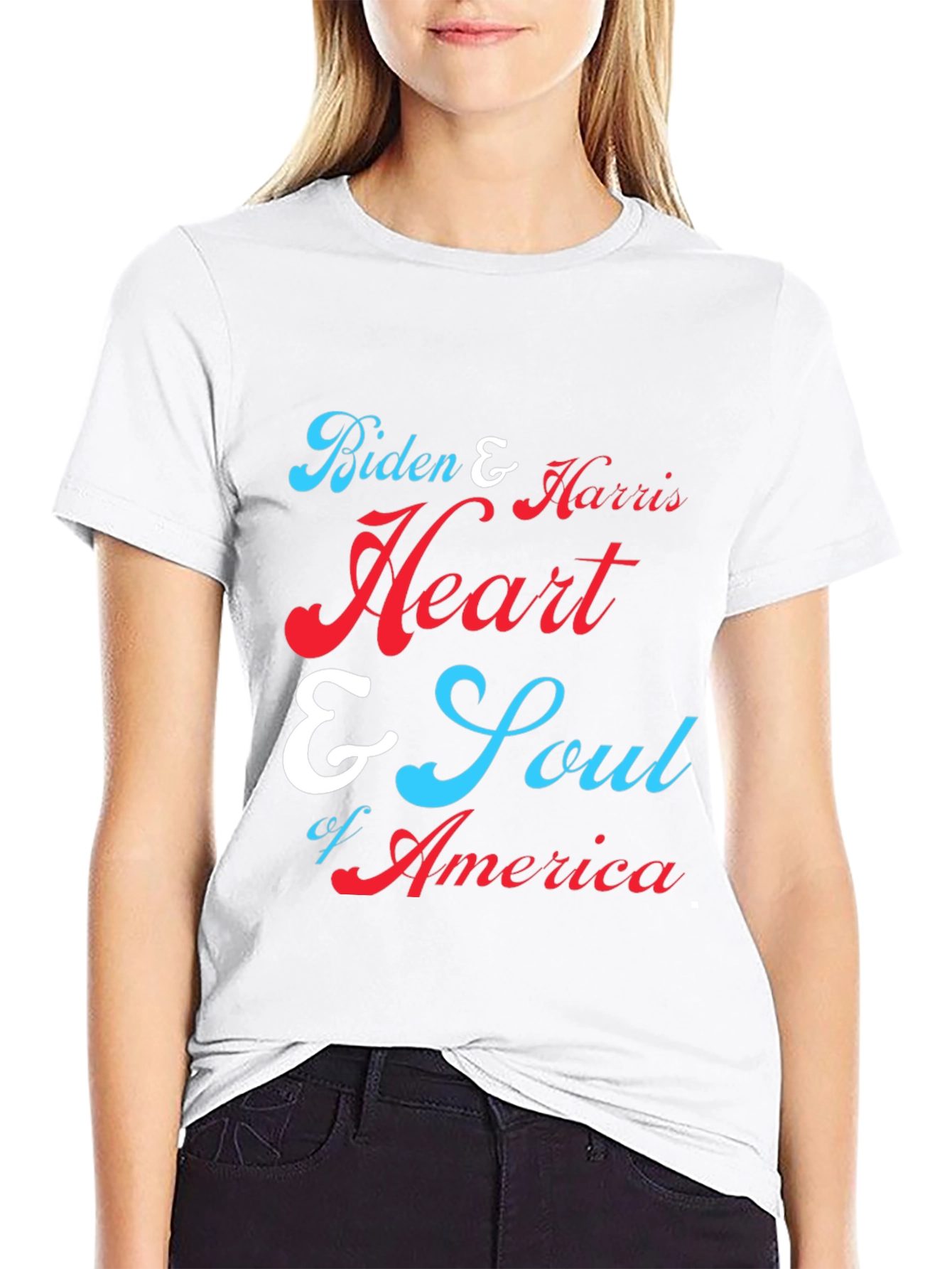 Biden & Harris Heart & Soul of America T-Shirt