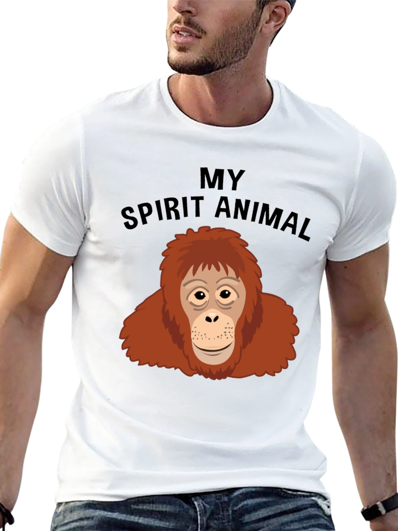 My Spirit Animal Orangutan Graphic T-Shirt