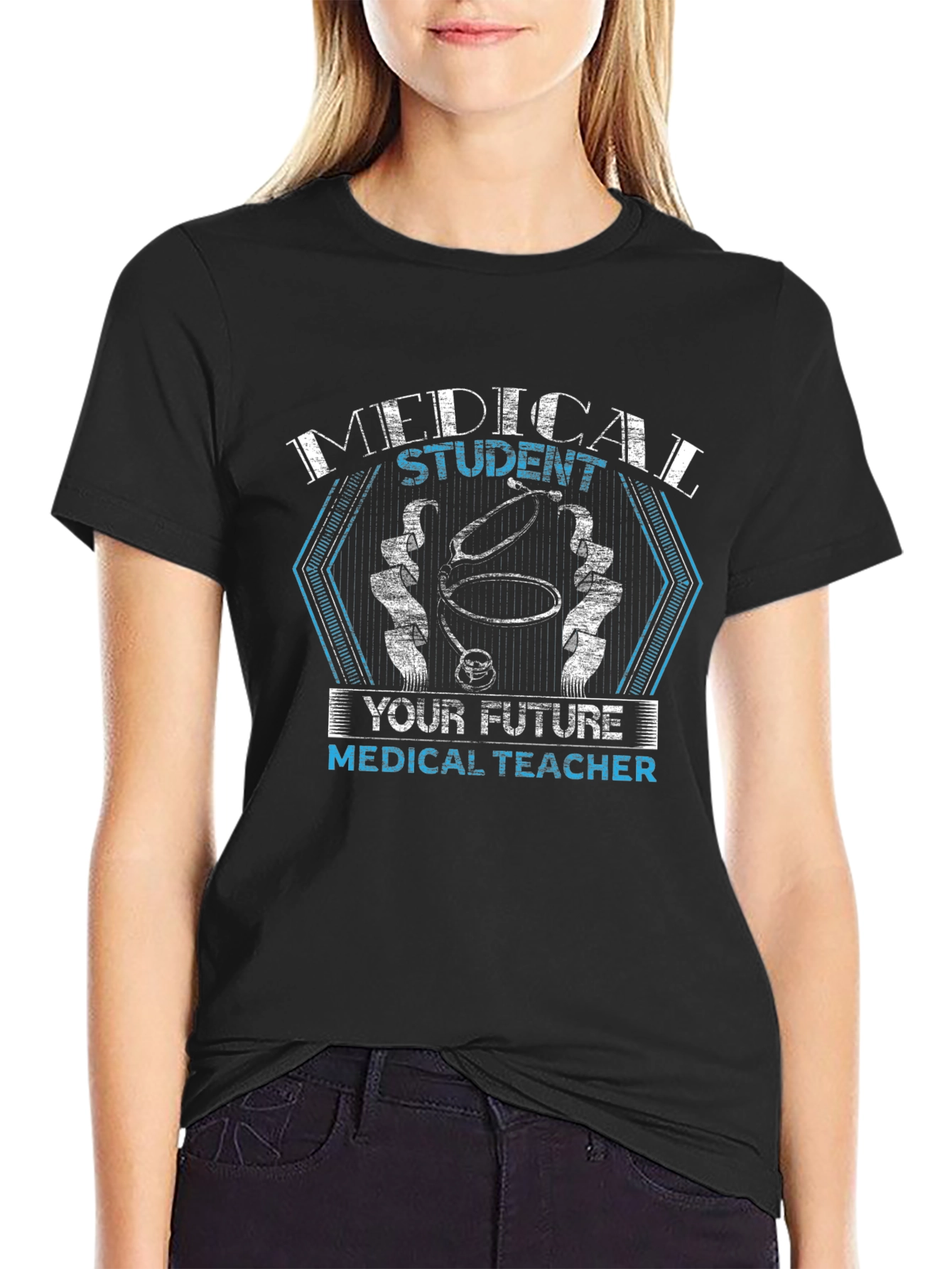 Medical Student Future Teacher Graphic T-Shirt