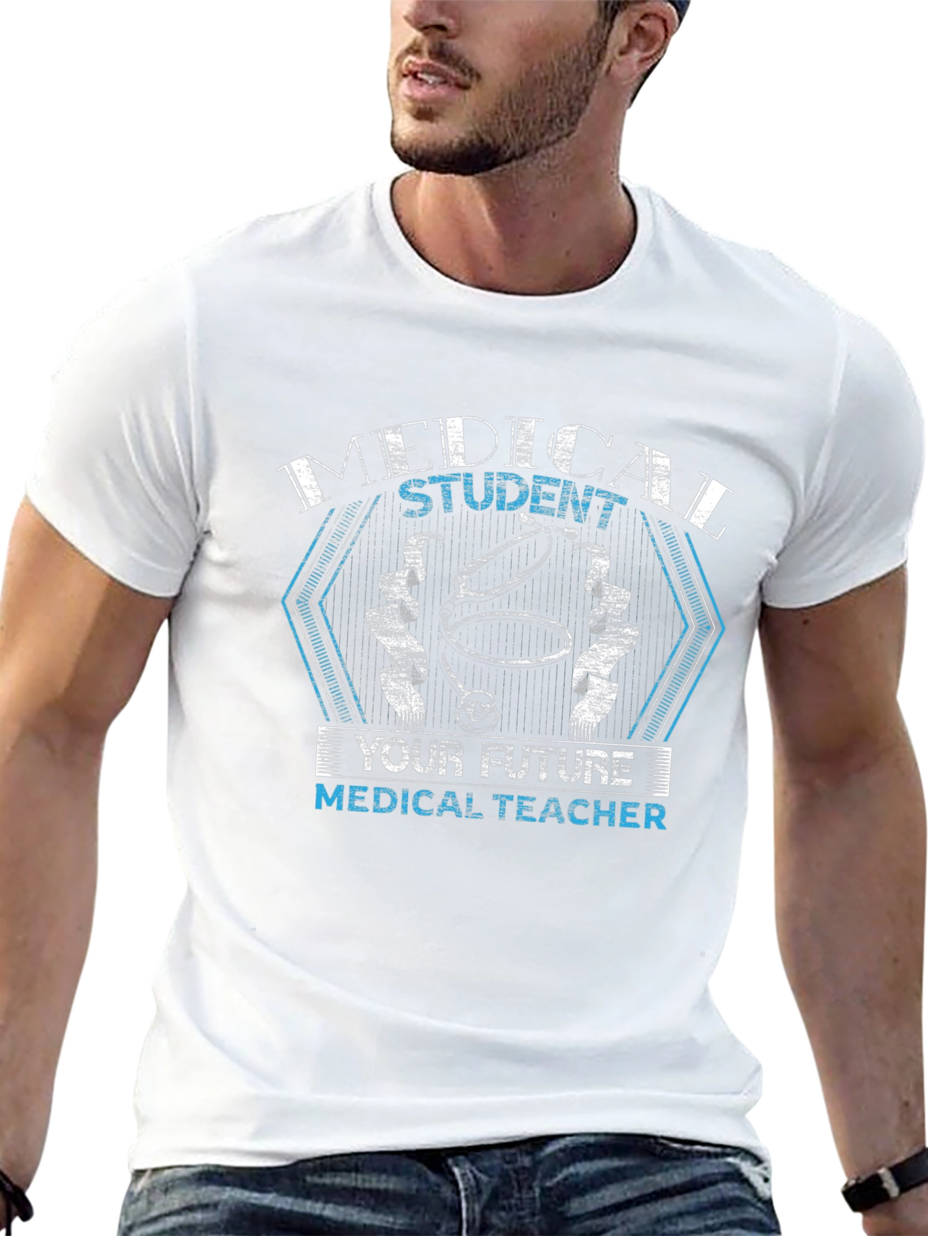 Medical Student Future Teacher Graphic T-Shirt