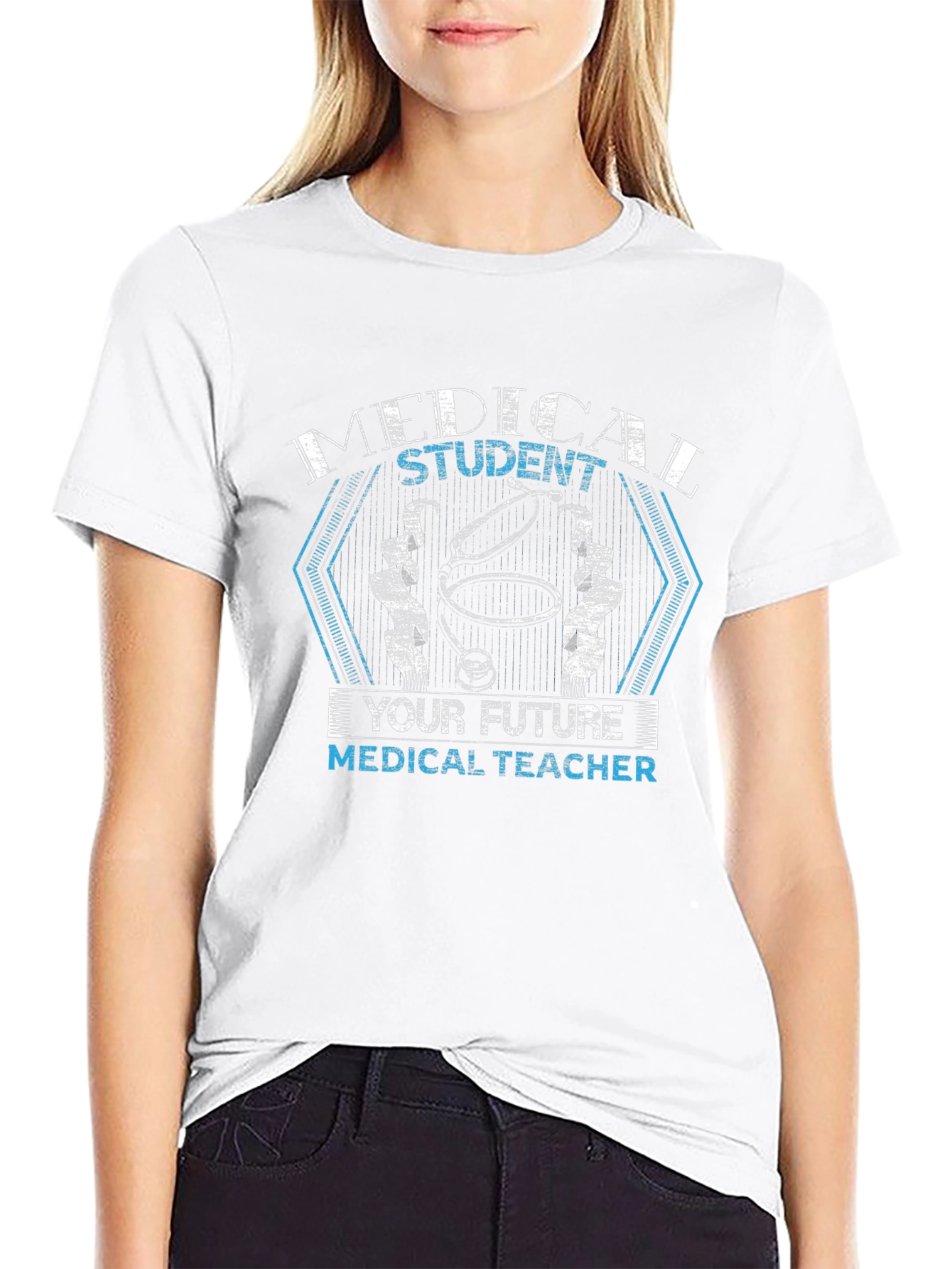 Medical Student Future Teacher Graphic T-Shirt