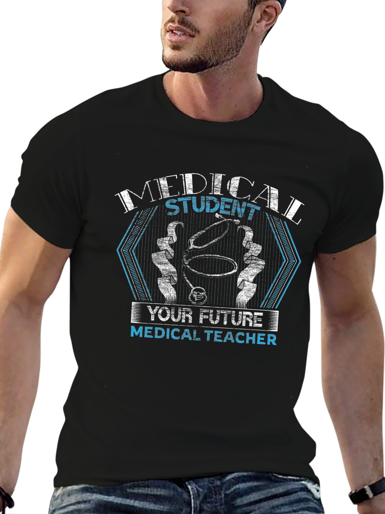 Medical Student Future Teacher Graphic T-Shirt