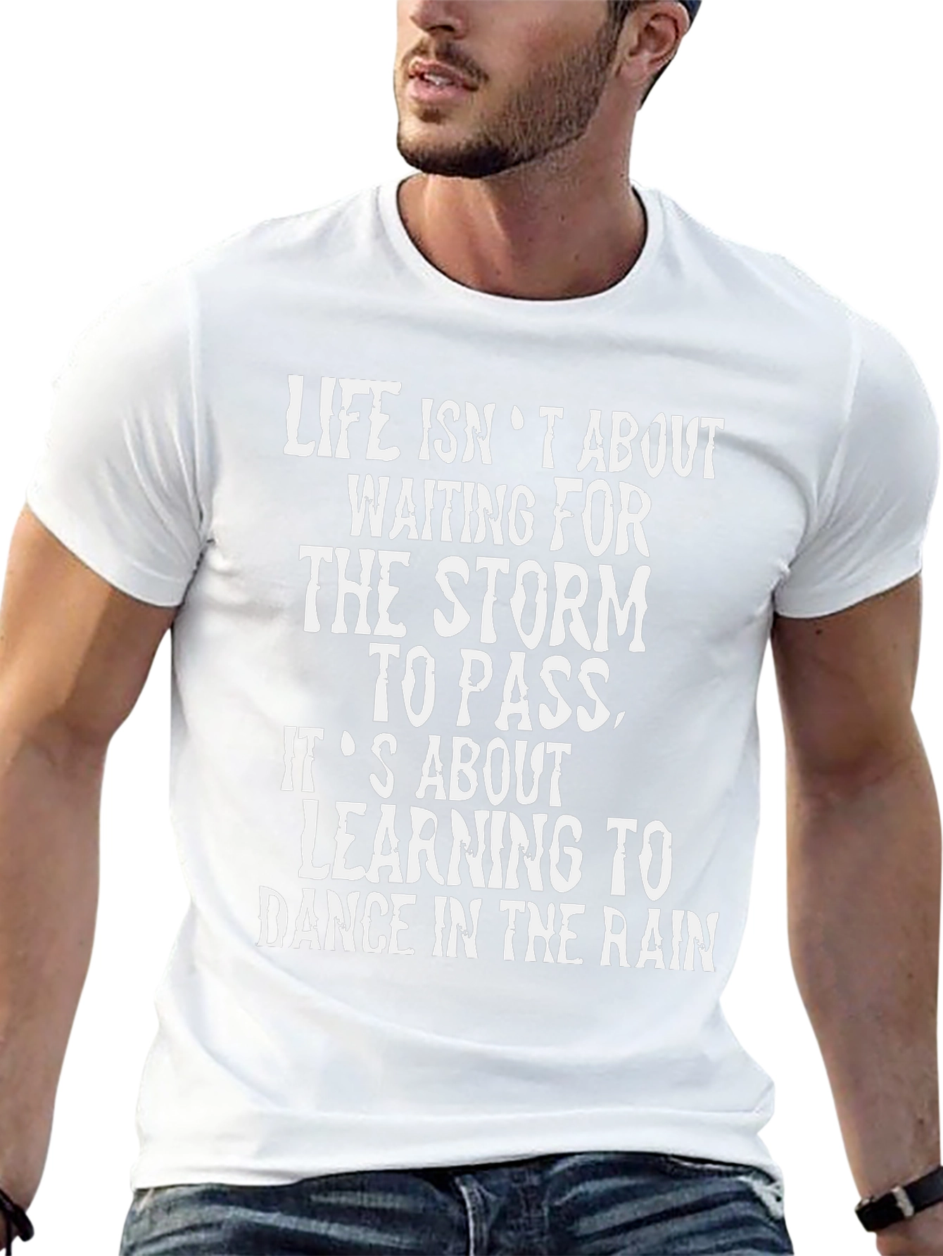 Life Isnt About Waiting T-Shirt - Inspirational Quote