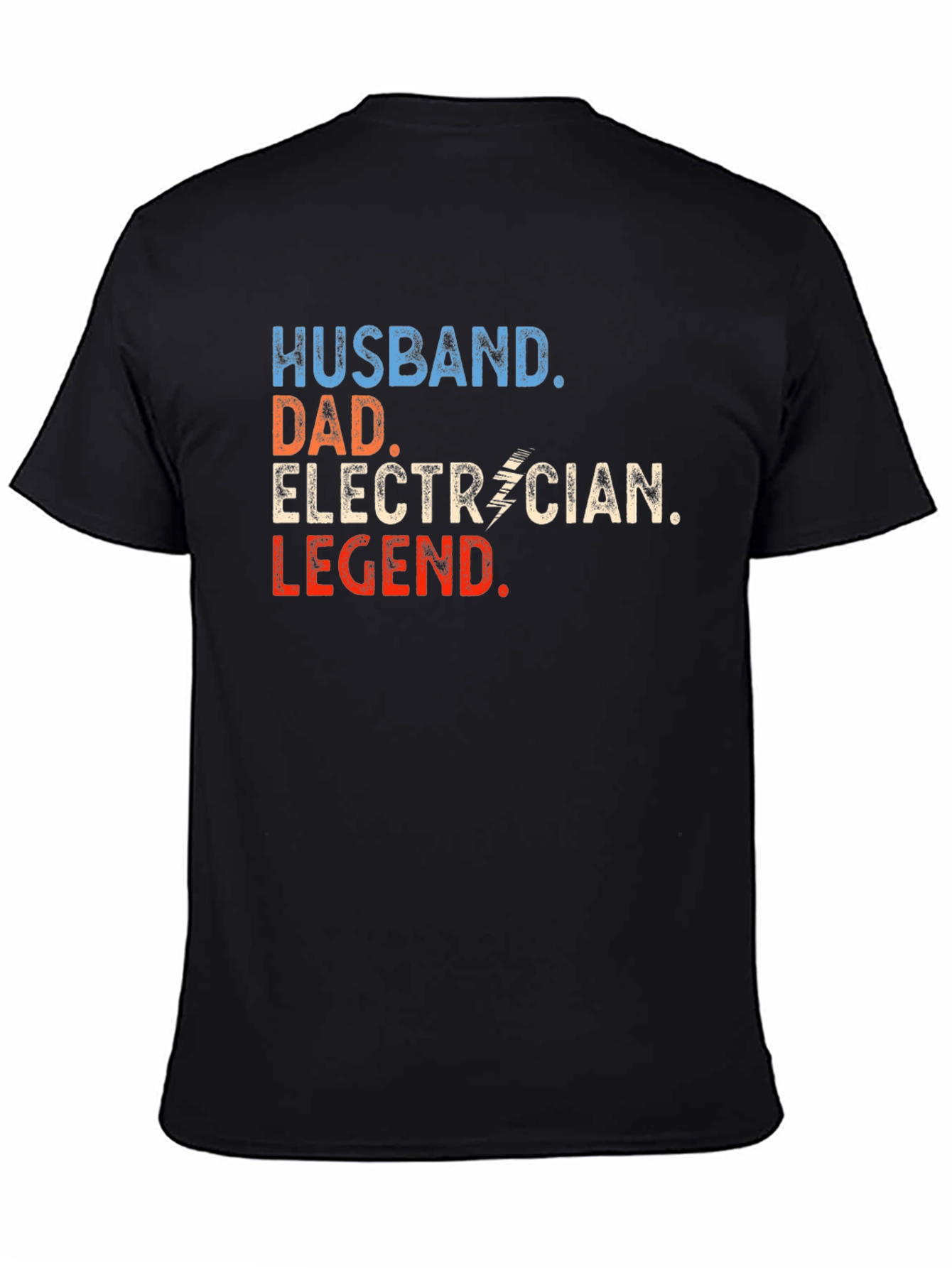 Husband Dad Electrician Legend Graphic Tee