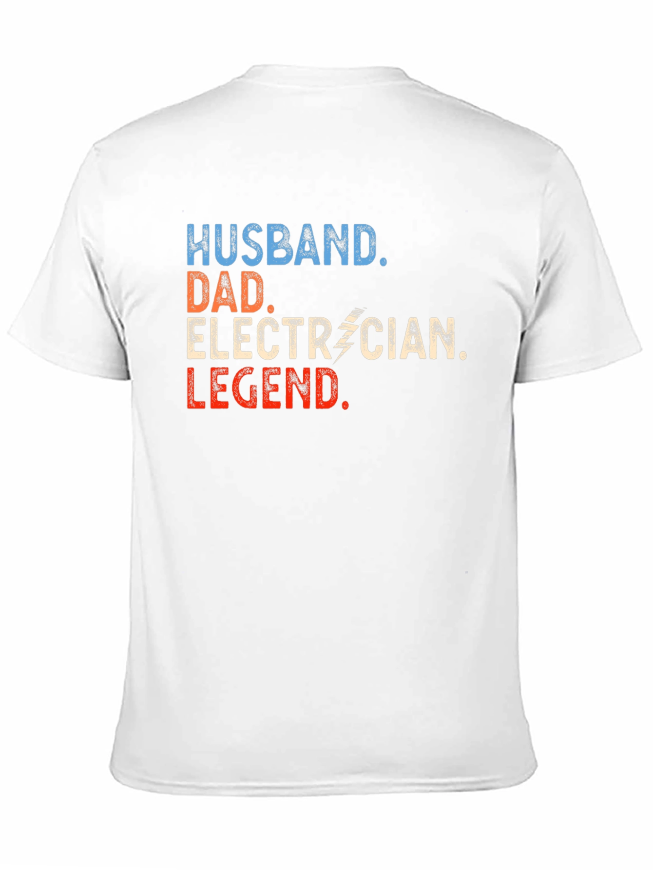 Husband Dad Electrician Legend Graphic Tee