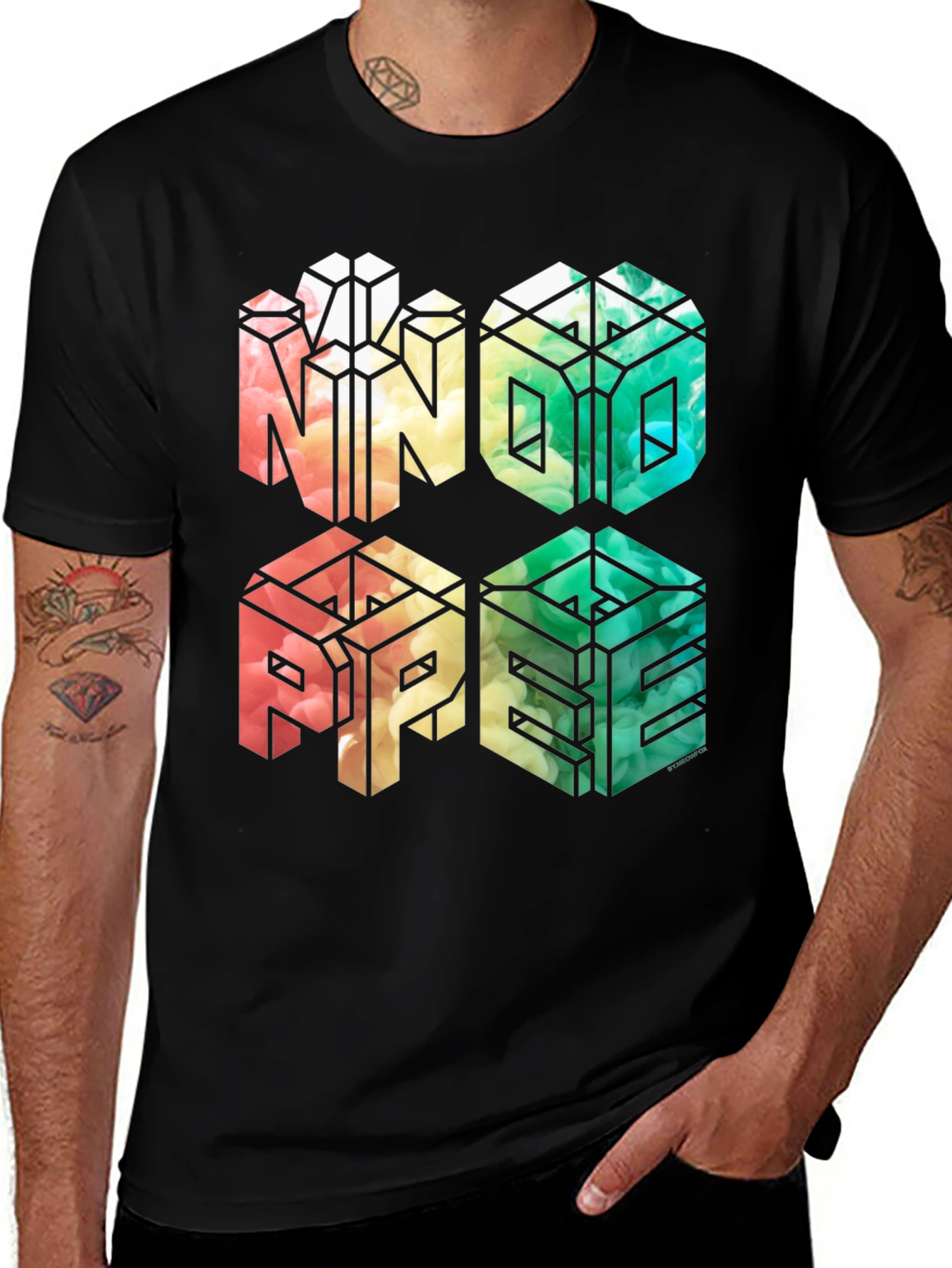 Novelty NN-OO-PP-EE Graphic Tee