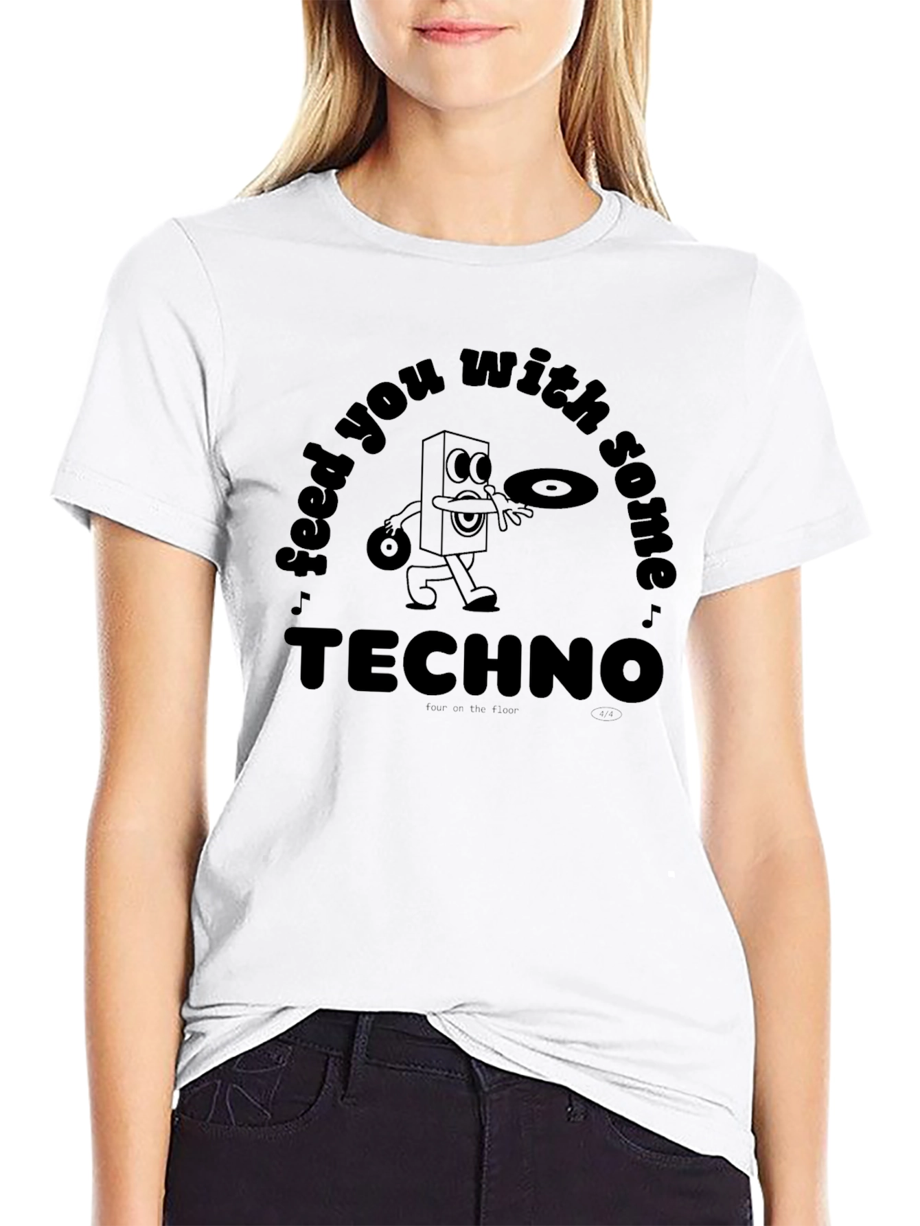 Feed You With Some Techno T-Shirt