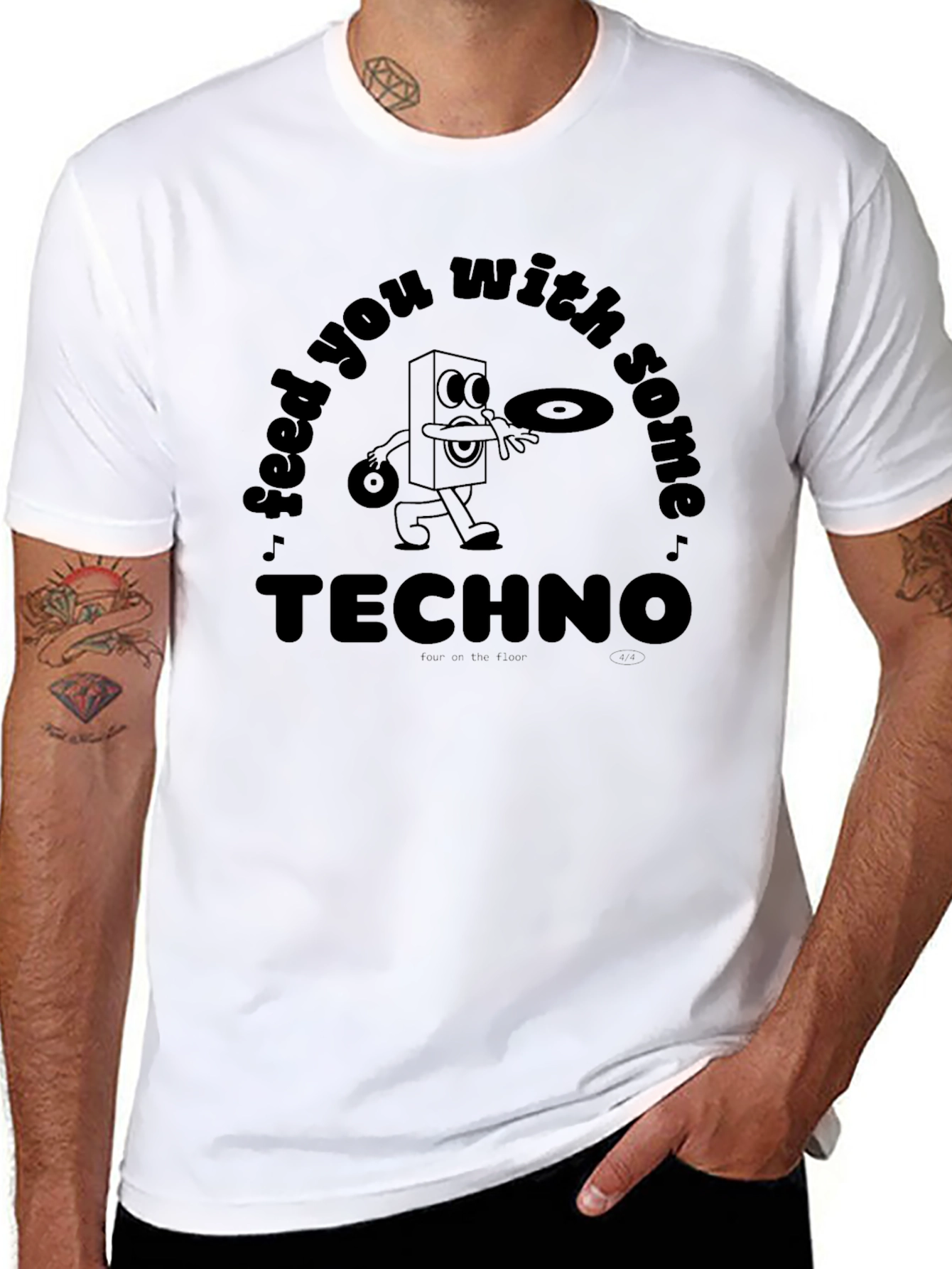 Feed You With Some Techno T-Shirt