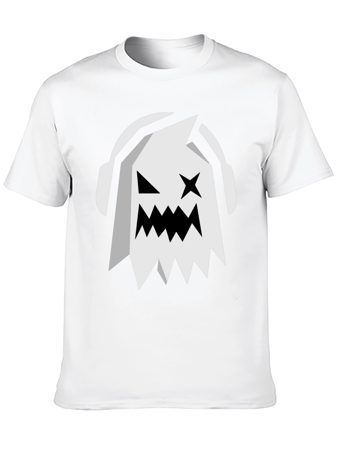 Ghost DJ Black T-Shirt - Spooky Beats!