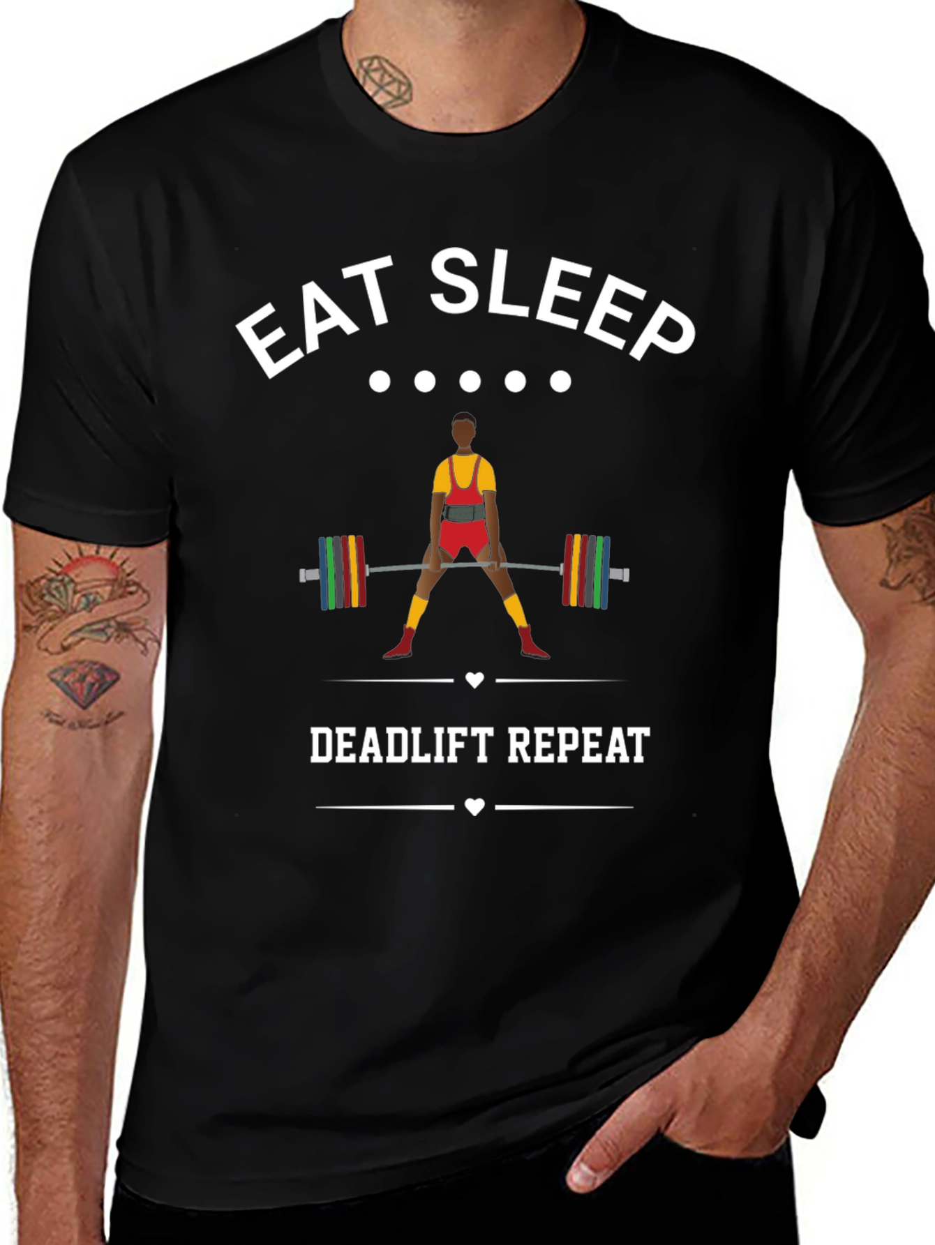 Eat Sleep Deadlift Repeat T-Shirt