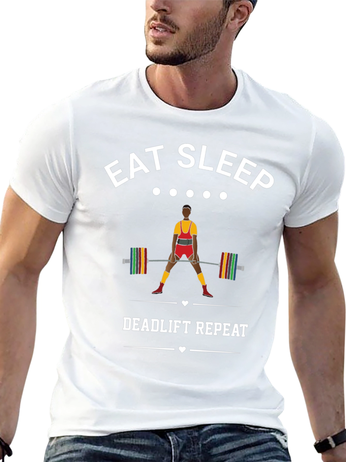 Eat Sleep Deadlift Repeat T-Shirt
