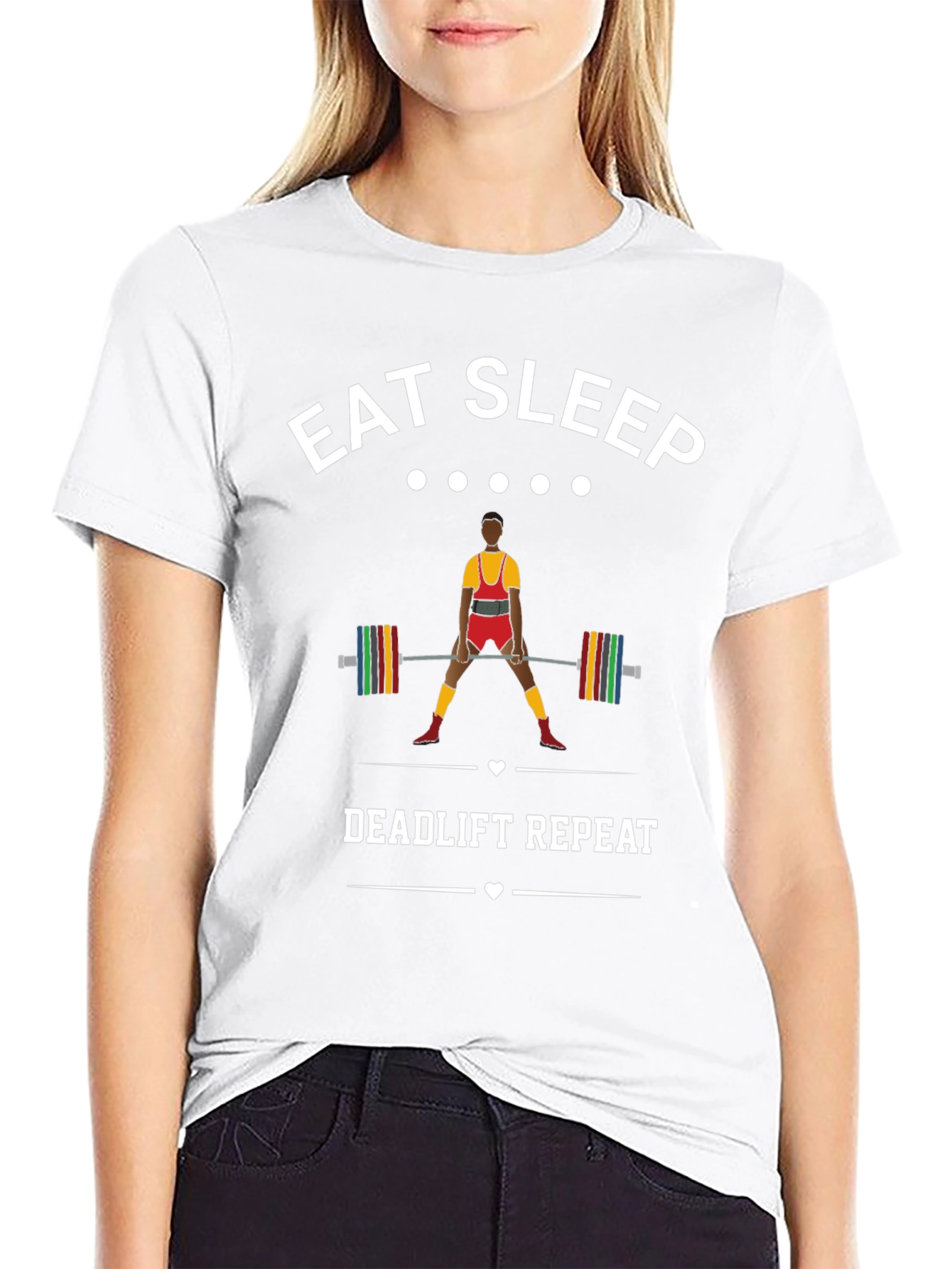 Eat Sleep Deadlift Repeat T-Shirt
