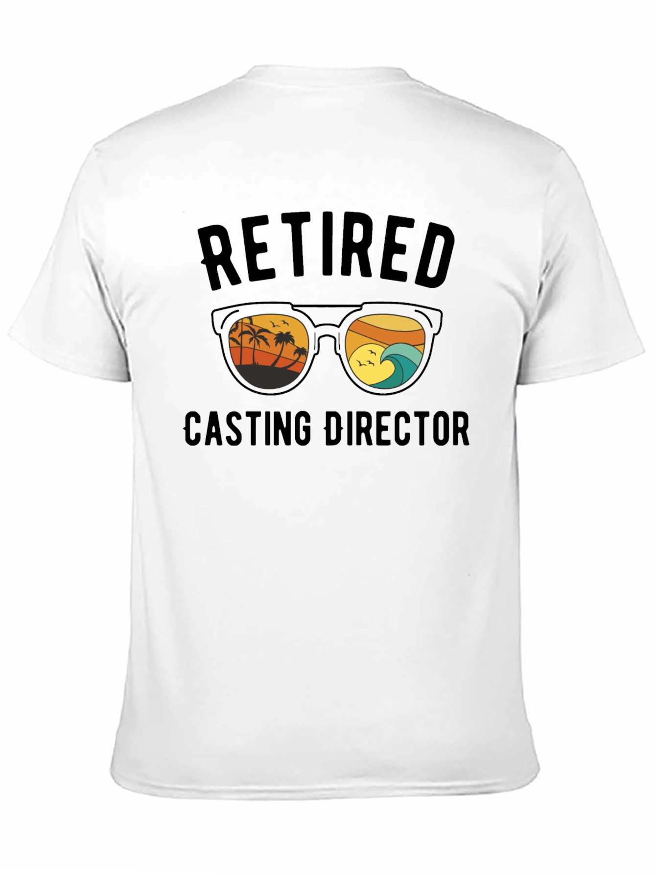 Retired Casting Director Beach T-Shirt
