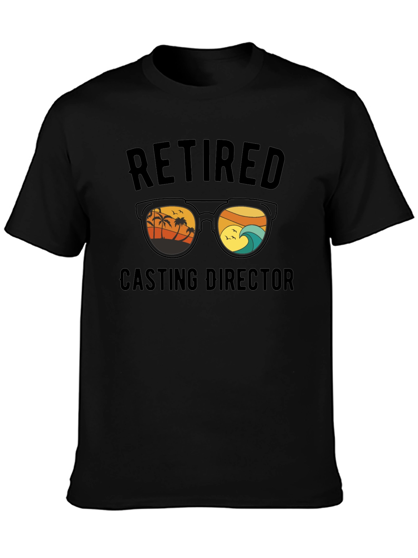Retired Casting Director Beach T-Shirt