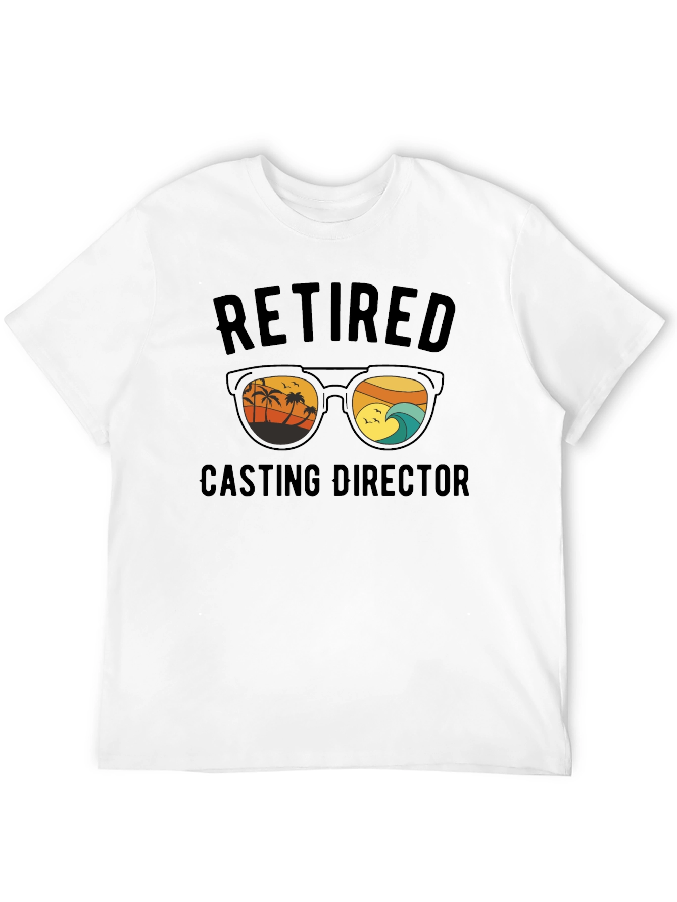 Retired Casting Director Beach T-Shirt