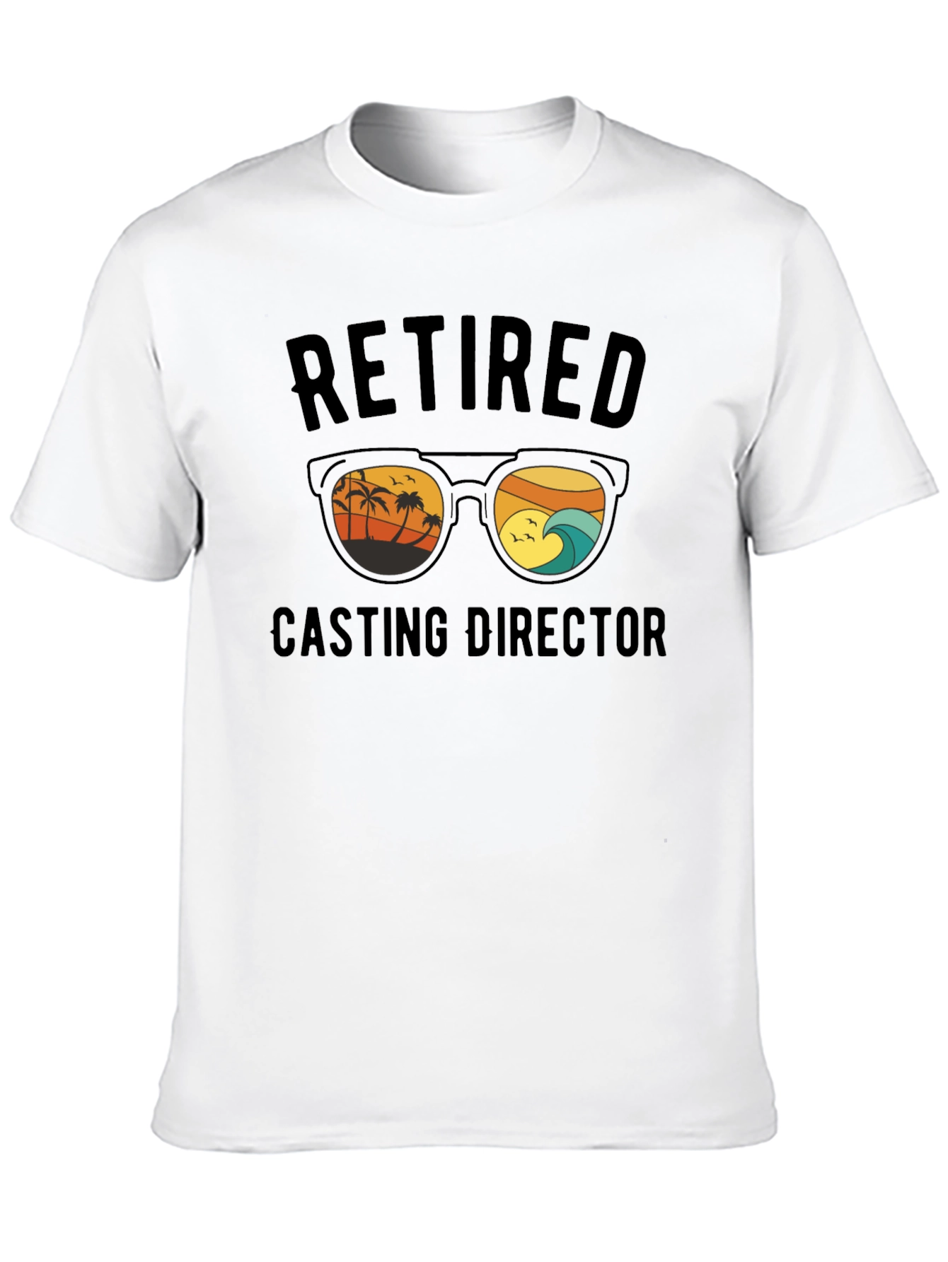 Retired Casting Director Beach T-Shirt