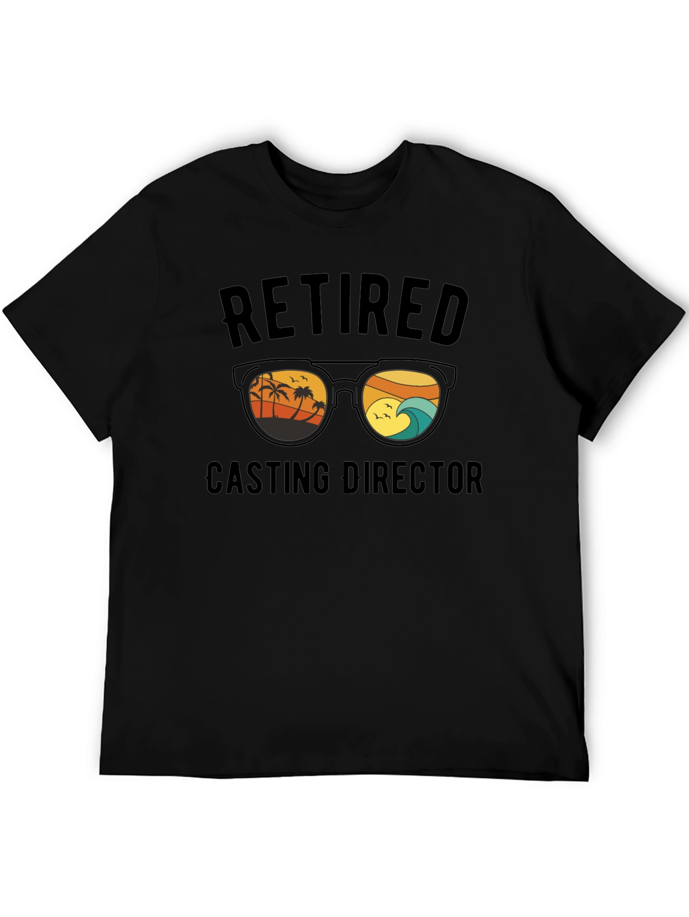 Retired Casting Director Beach T-Shirt