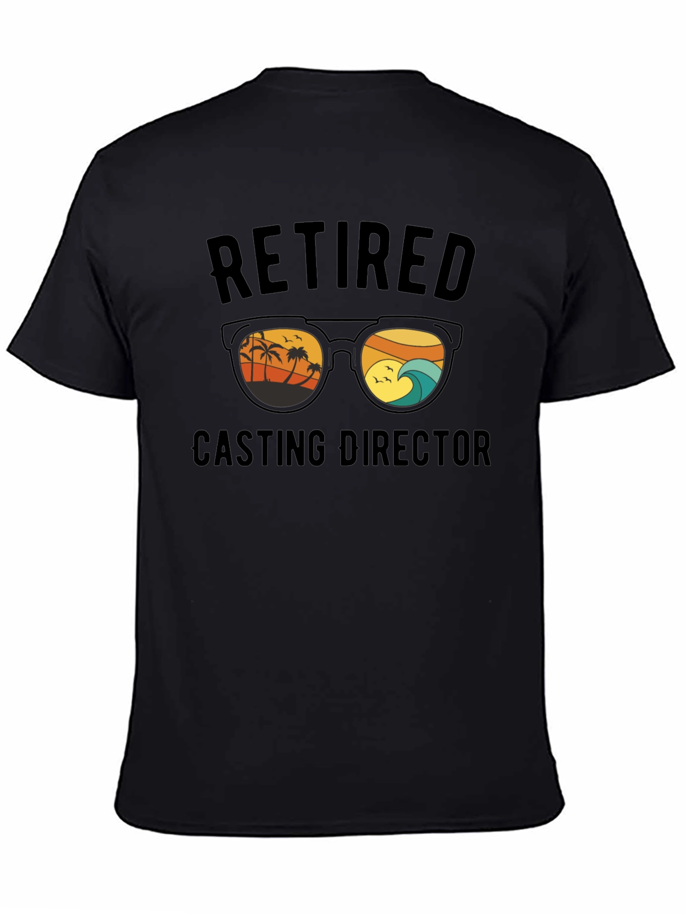 Retired Casting Director Beach T-Shirt