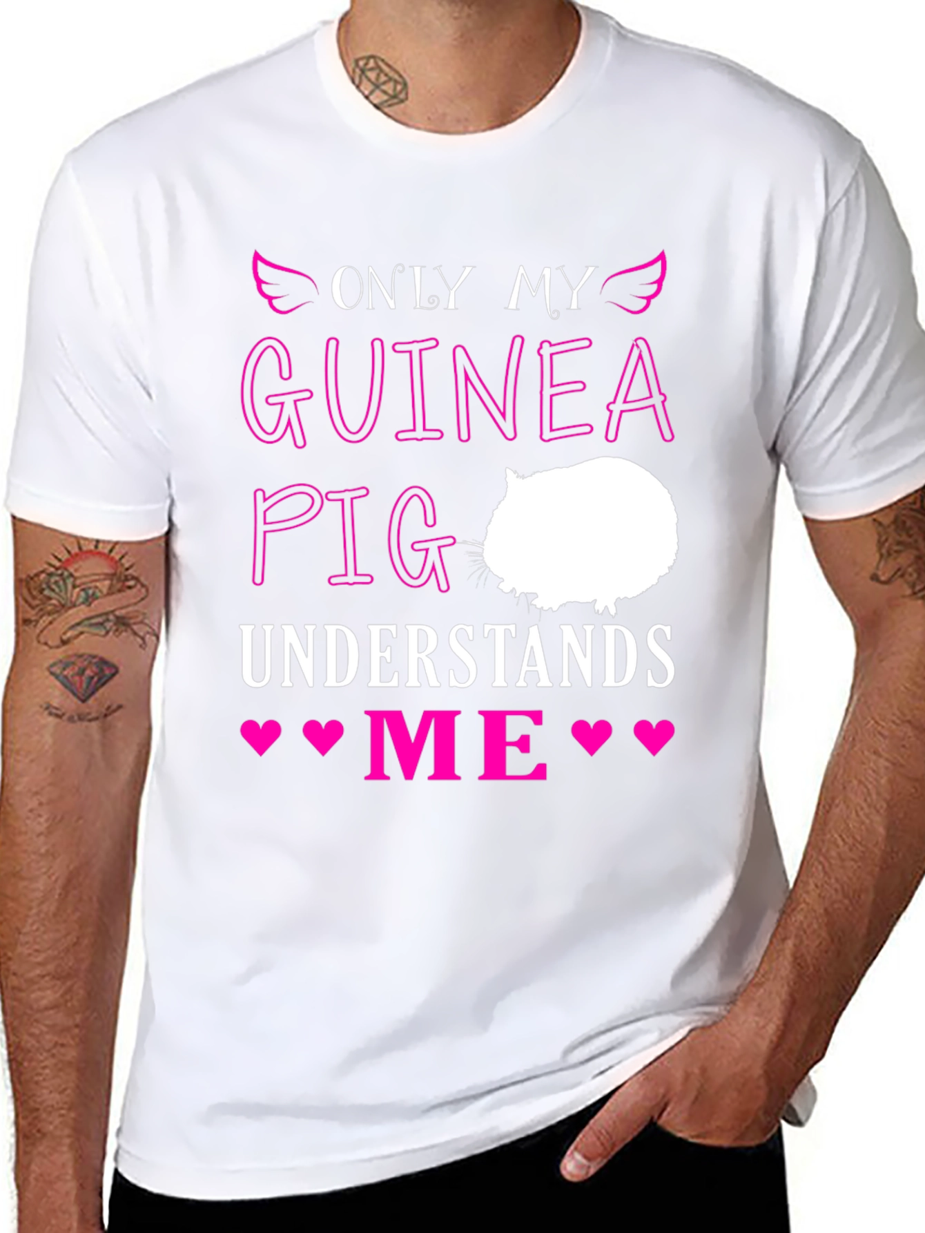 Only My Guinea Pig Understands Me T-Shirt