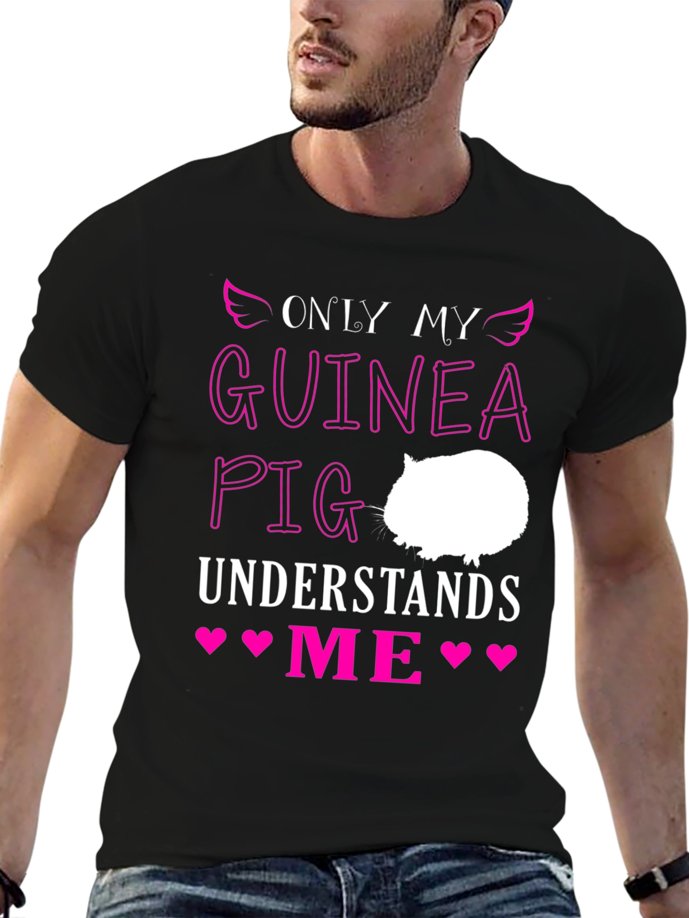 Only My Guinea Pig Understands Me T-Shirt