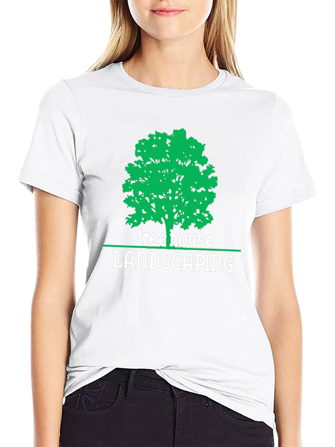 Treehouse Landscaping Graphic T-Shirt