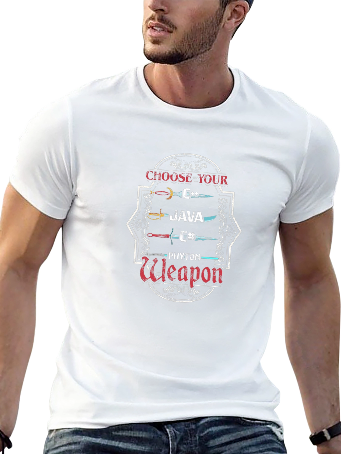 Choose Your Weapon Programmer T-Shirt