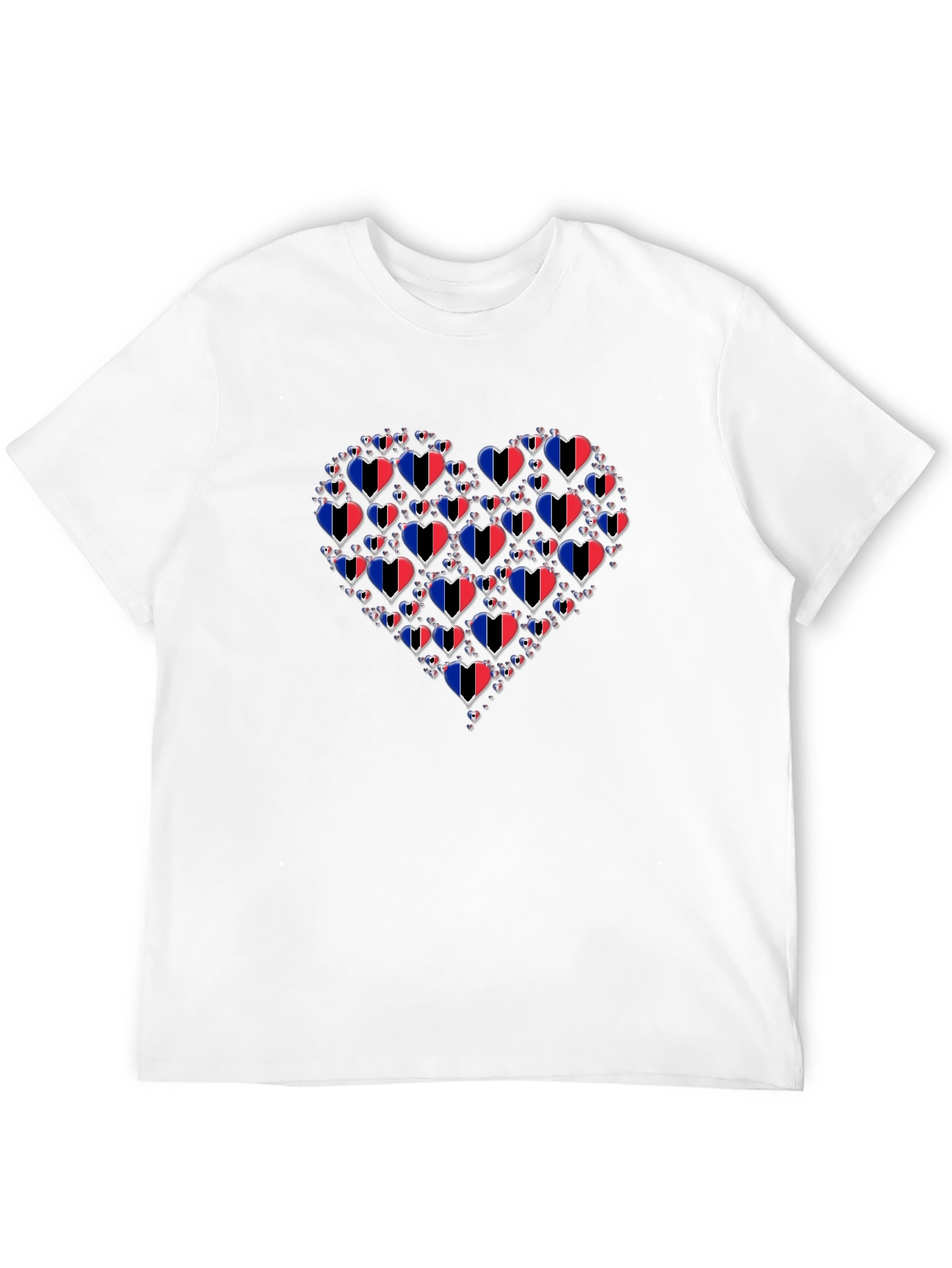 Heart Trinidad & Tobago Flag T-Shirt