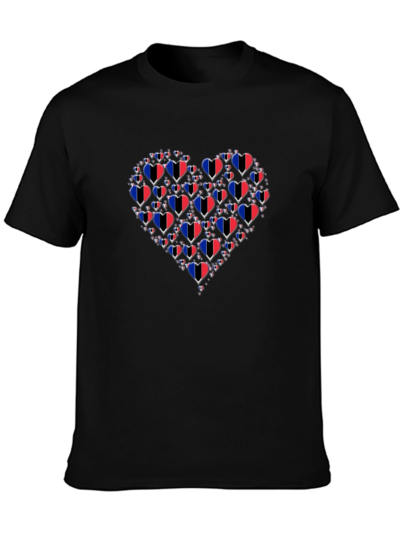 Heart Trinidad & Tobago Flag T-Shirt