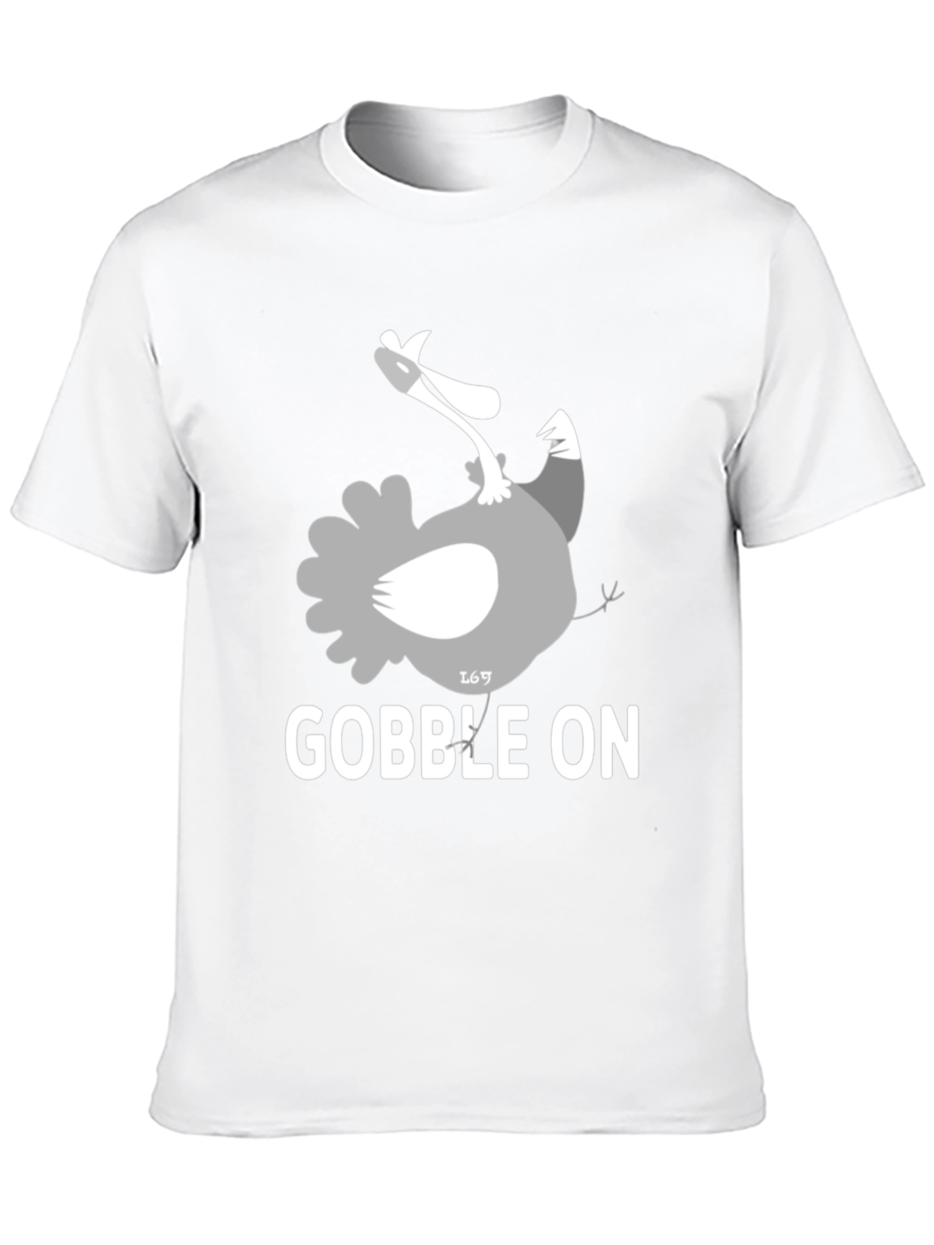 Gobble On Turkey Graphic Tee