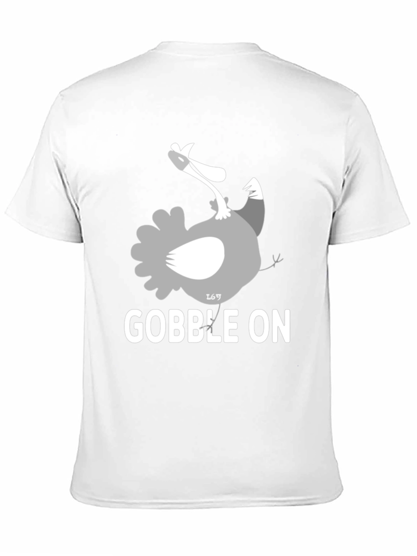 Gobble On Turkey Graphic Tee