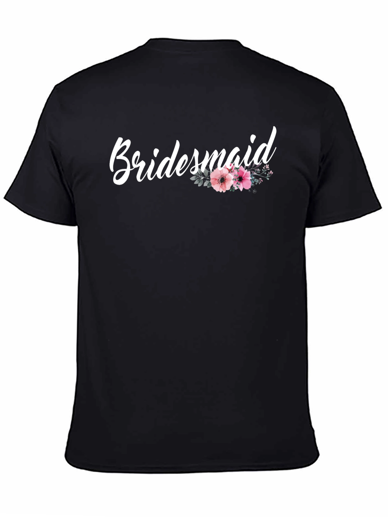 Bridesmaid Floral T-Shirt - Wedding Party Tee